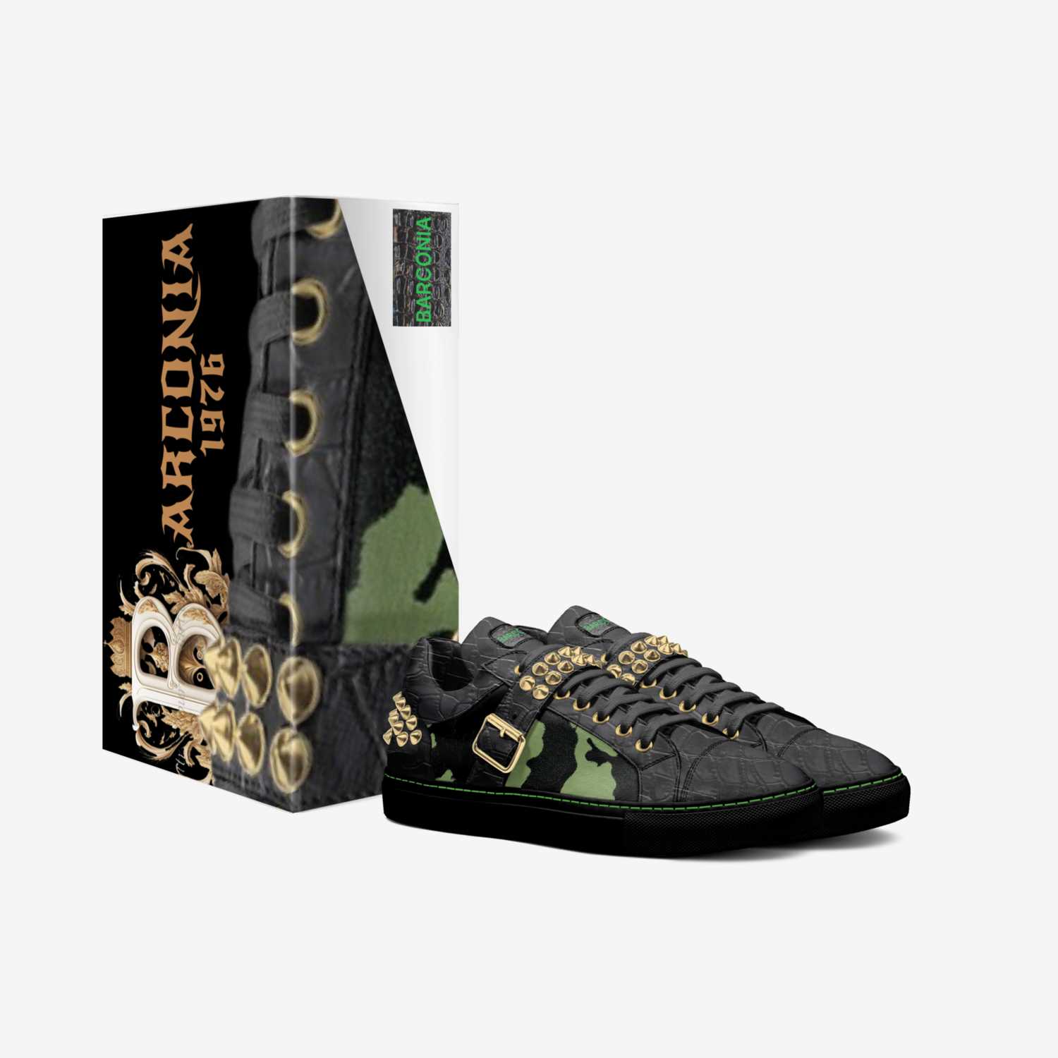 Barconia  custom made in Italy shoes by Vartise Barconia | Box view