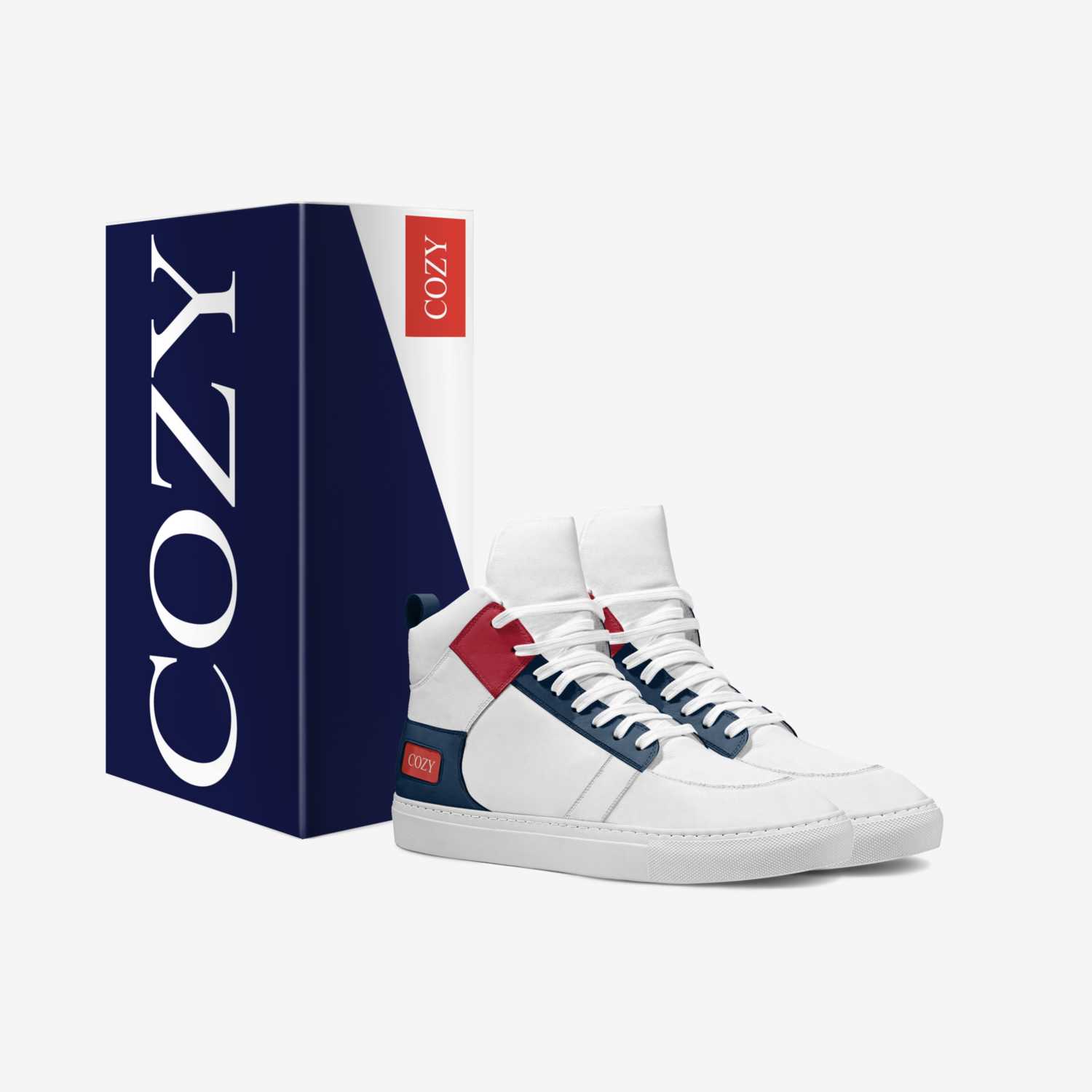 COZY KICKS 9  custom made in Italy shoes by Cozy | Box view