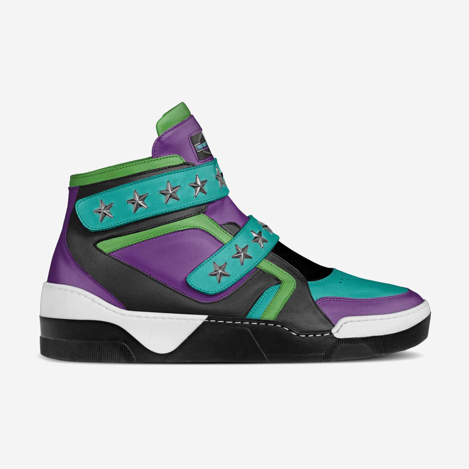 TT SkyWalkers custom made in Italy shoes by Tristian Triscuit | Side view