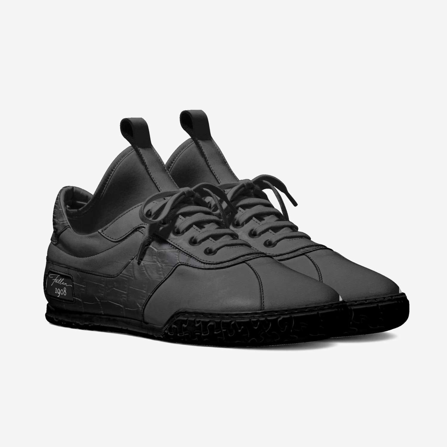 FALLEN 1908 custom made in Italy shoes by Redstar Mafia | Double view
