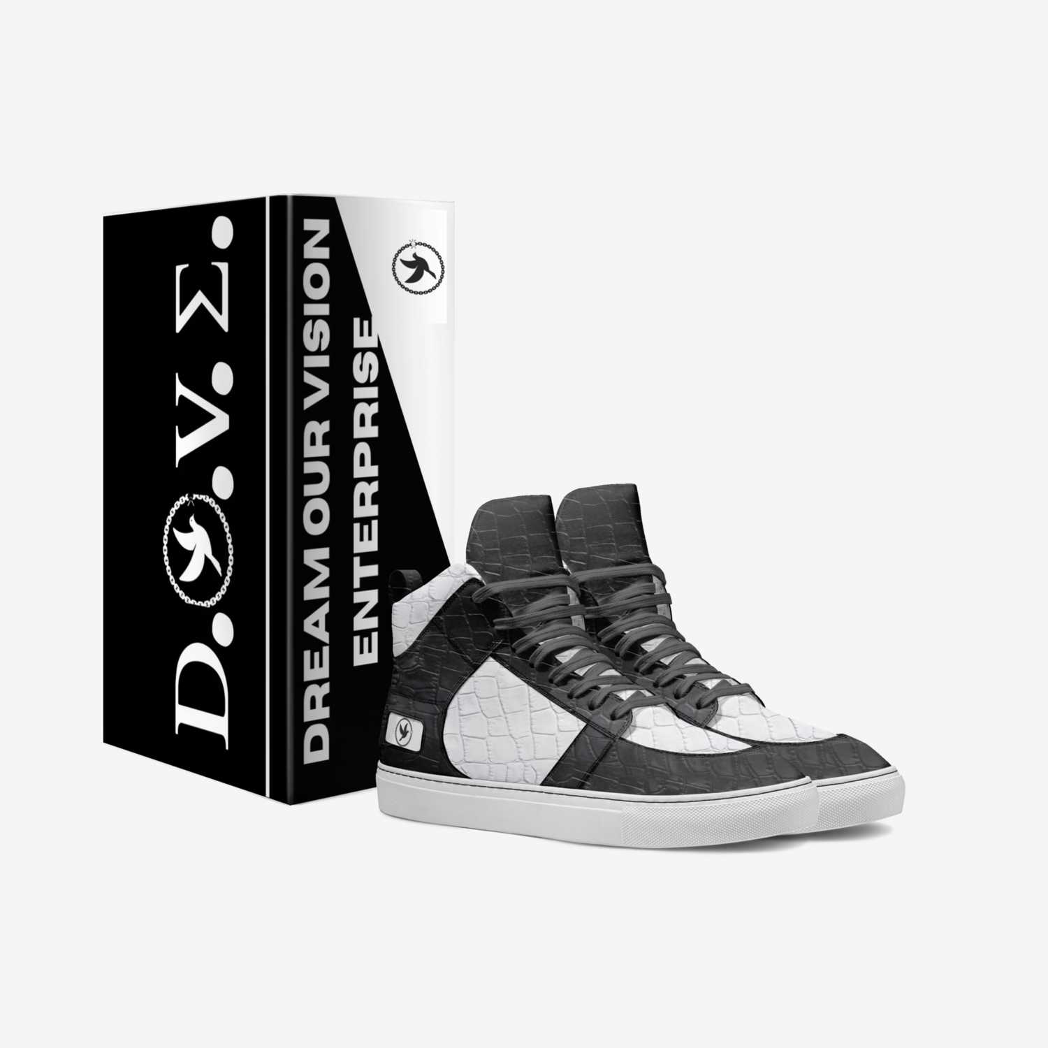The Ephesians 6's custom made in Italy shoes by Dove Walker | Box view