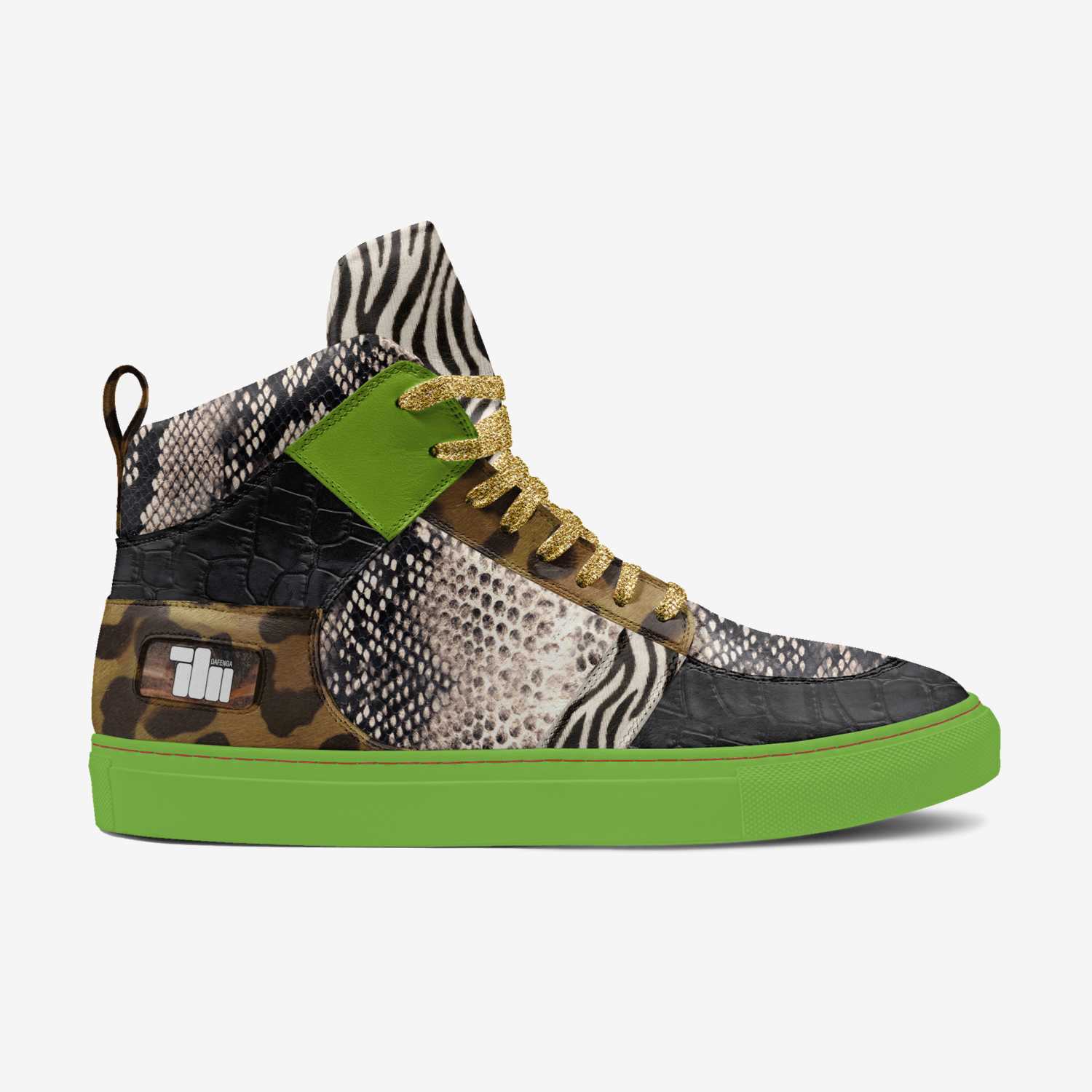 Da'Chaos 2 custom made in Italy shoes by Michael vanhelsing | Side view