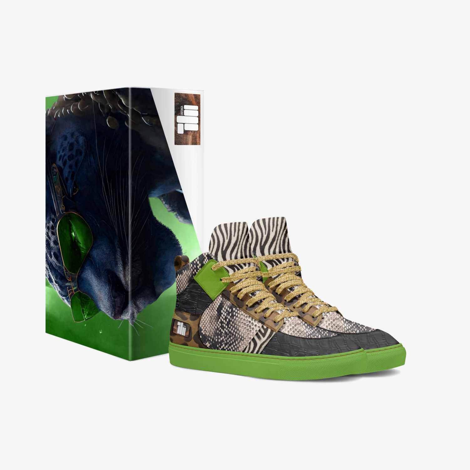 Da'Chaos 2 custom made in Italy shoes by Michael vanhelsing | Box view