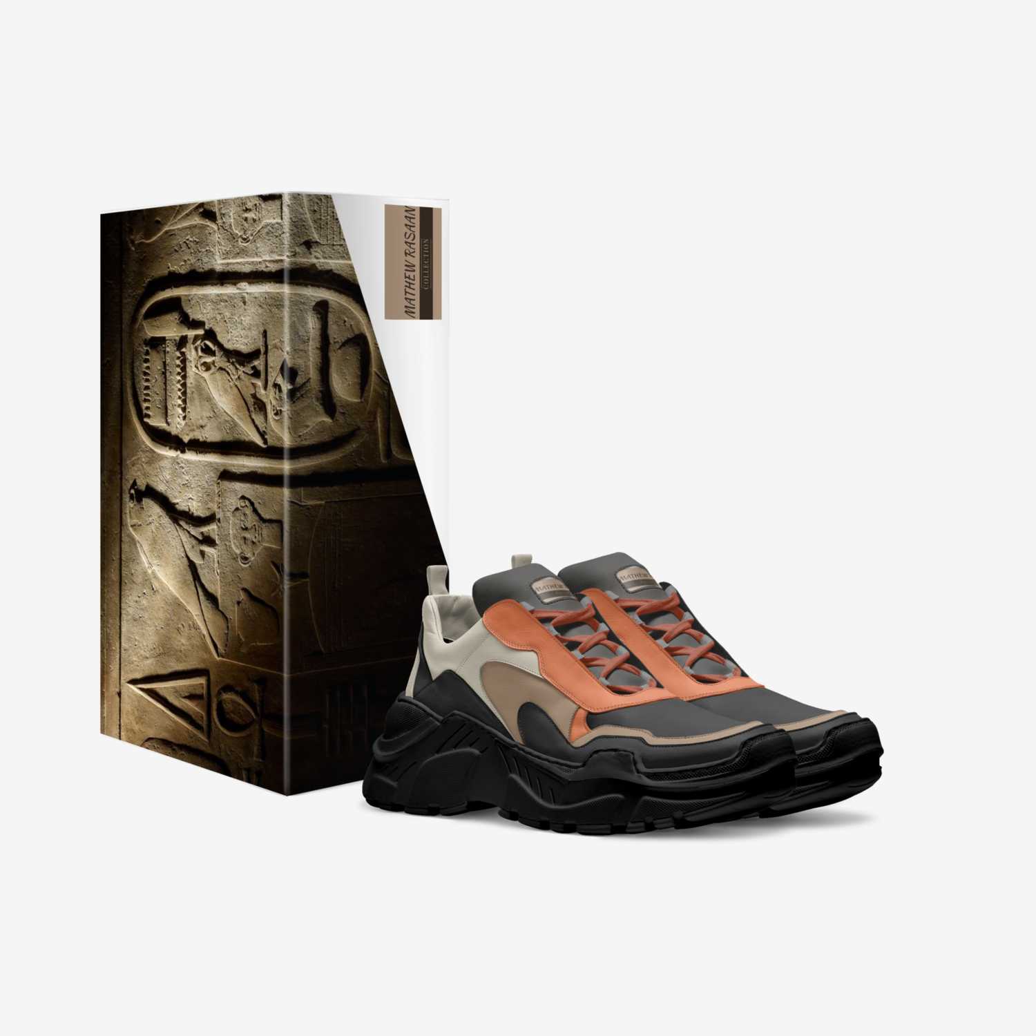 MATHEW RASAAN custom made in Italy shoes by Rasheen Hunley | Box view