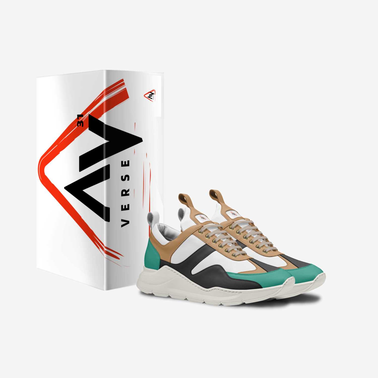 Verse31universe custom made in Italy shoes by Joseph Law | Box view