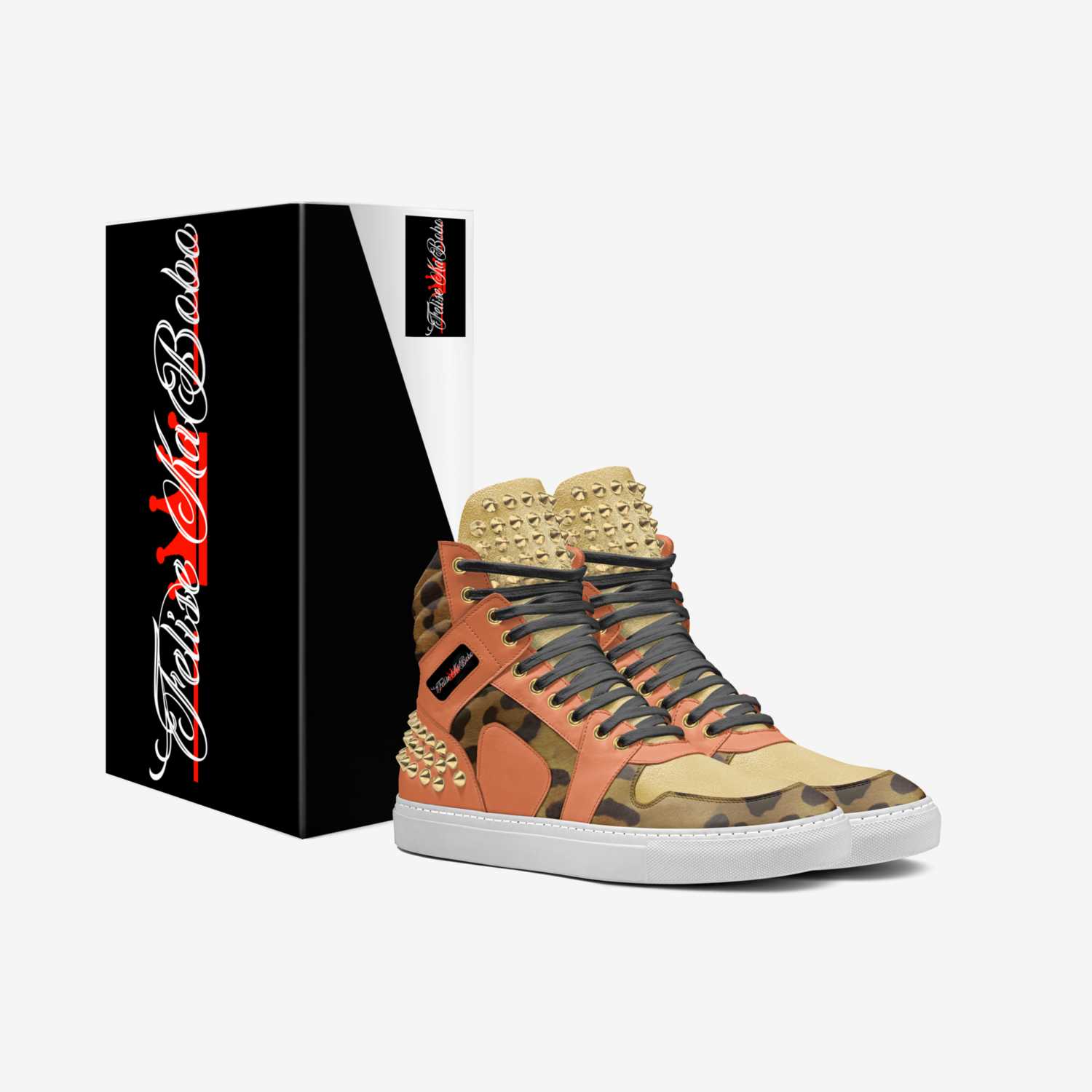 Felise KaBobo custom made in Italy shoes by Shamsud-din King | Box view