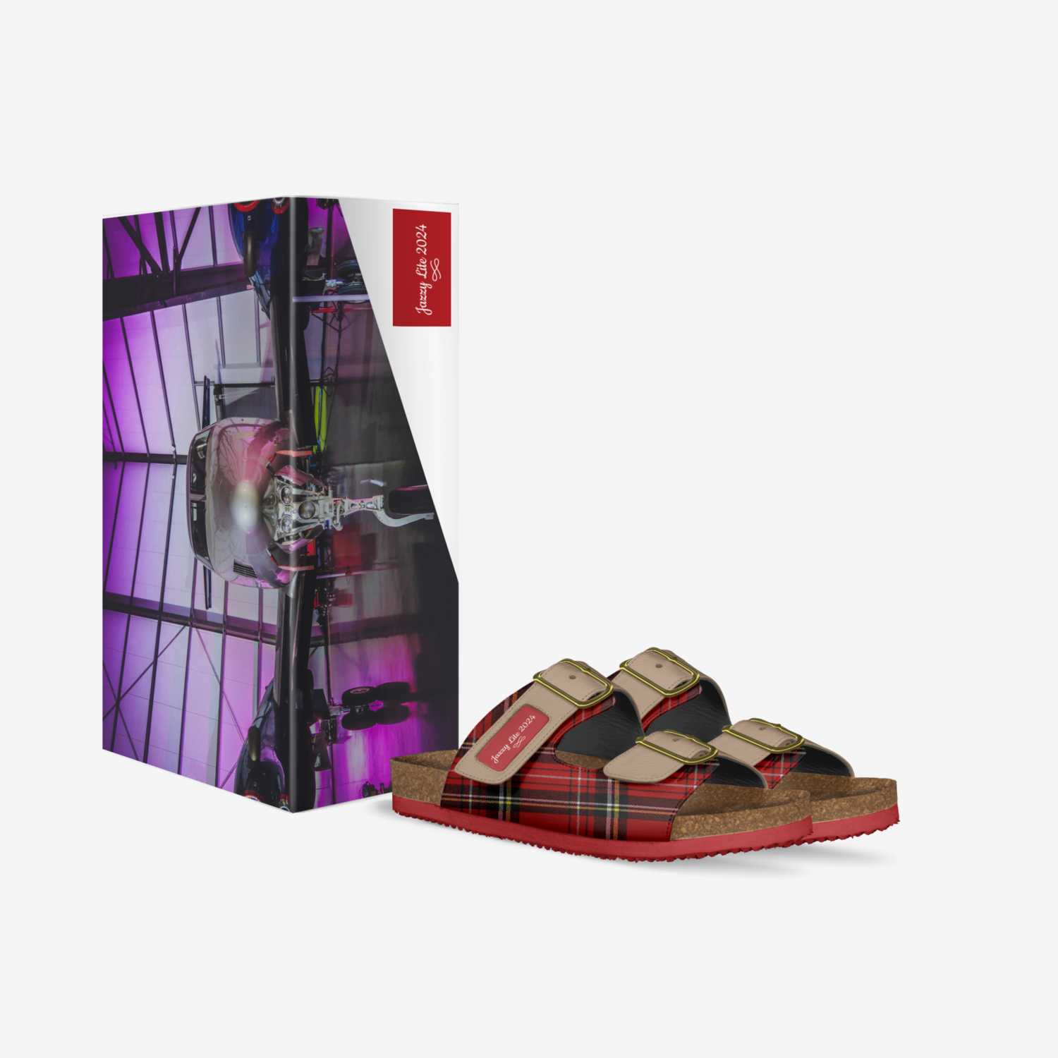 Jazzy Lite 2024 custom made in Italy shoes by Jeffery Collins | Box view