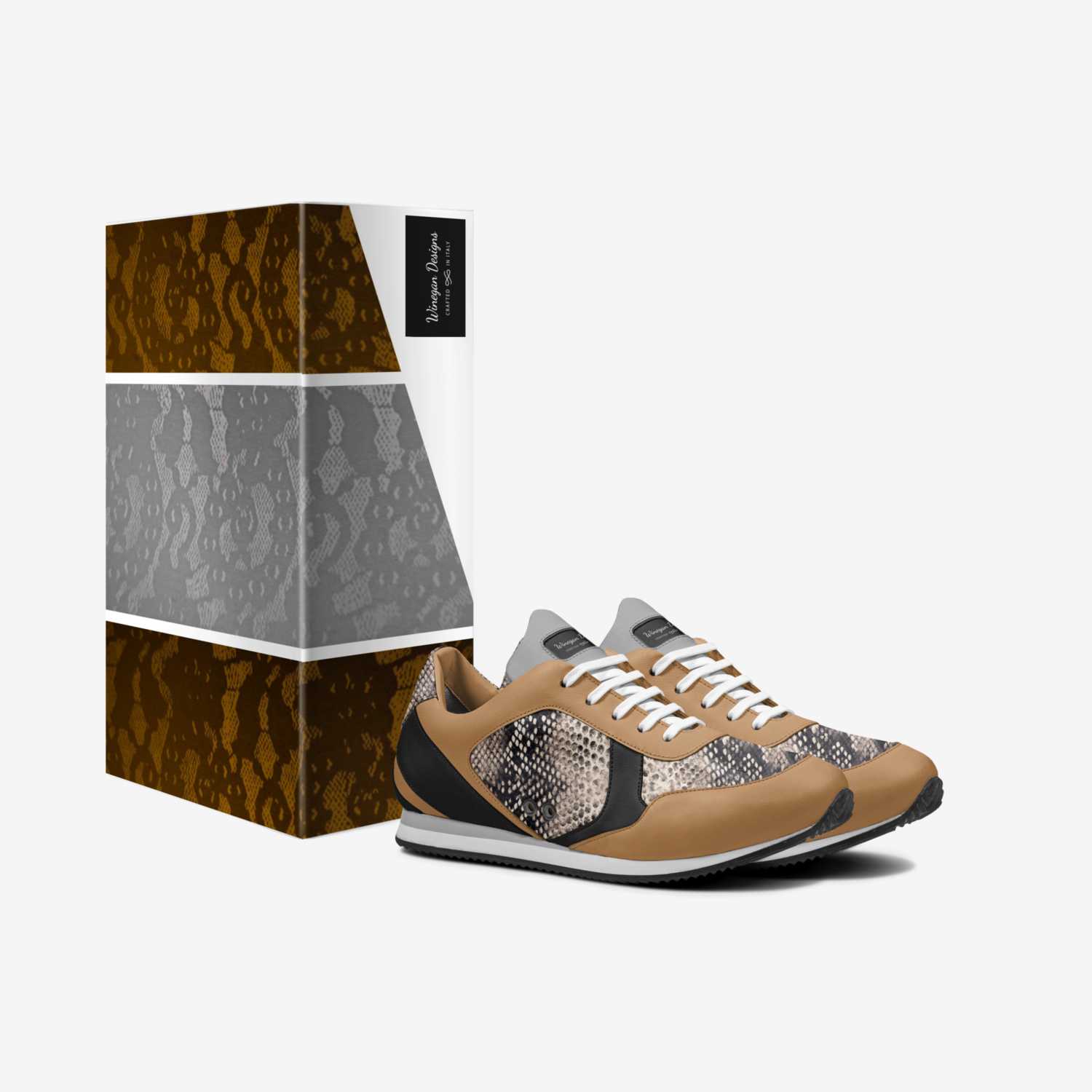 Shainine custom made in Italy shoes by Ryan Winegan | Box view