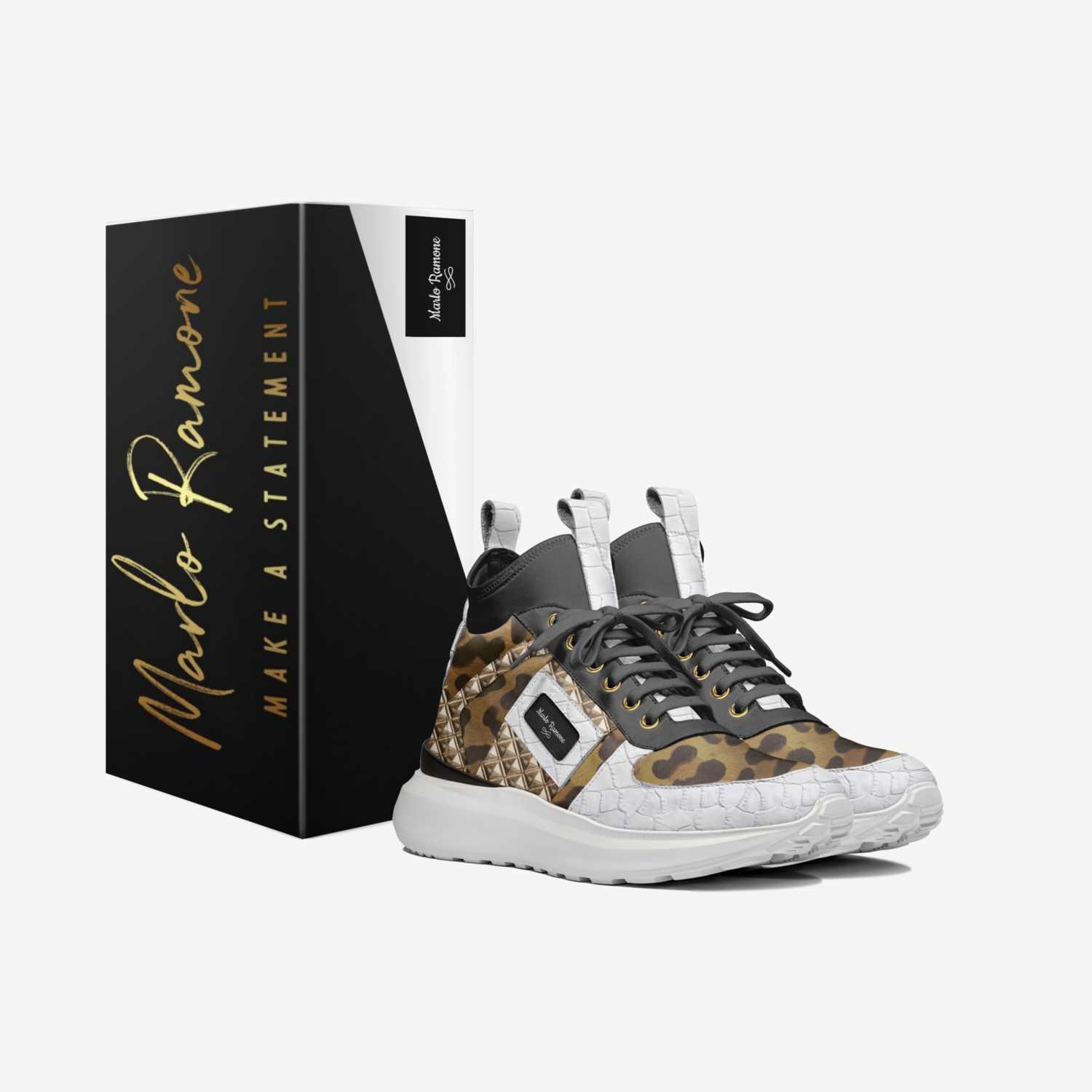 King Vulture  custom made in Italy shoes by Marlo Ramone | Box view