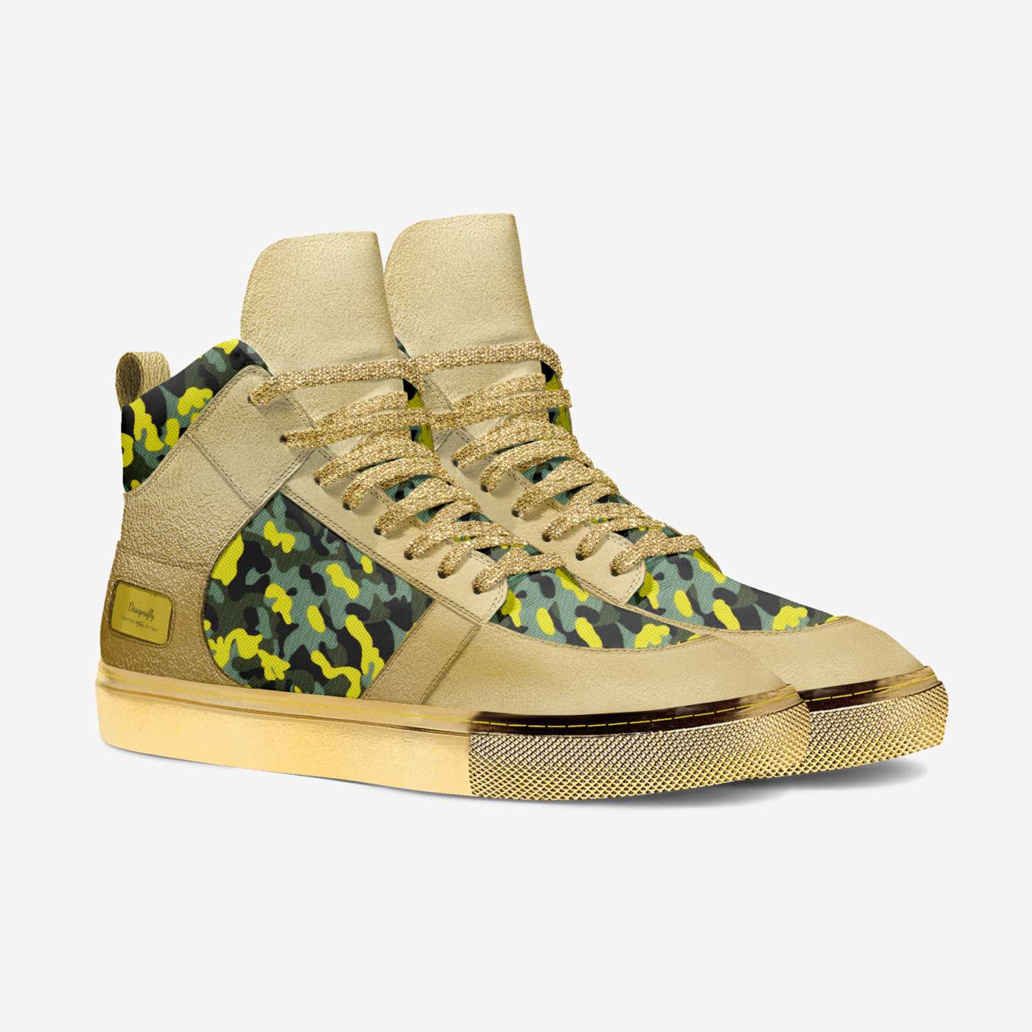 Designafly custom made in Italy shoes by Reynaldo Torres | Double view