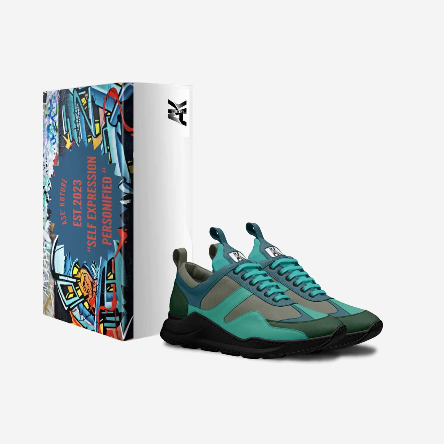 ''Rightful Heirs'' custom made in Italy shoes by Demonte Yanders | Box view