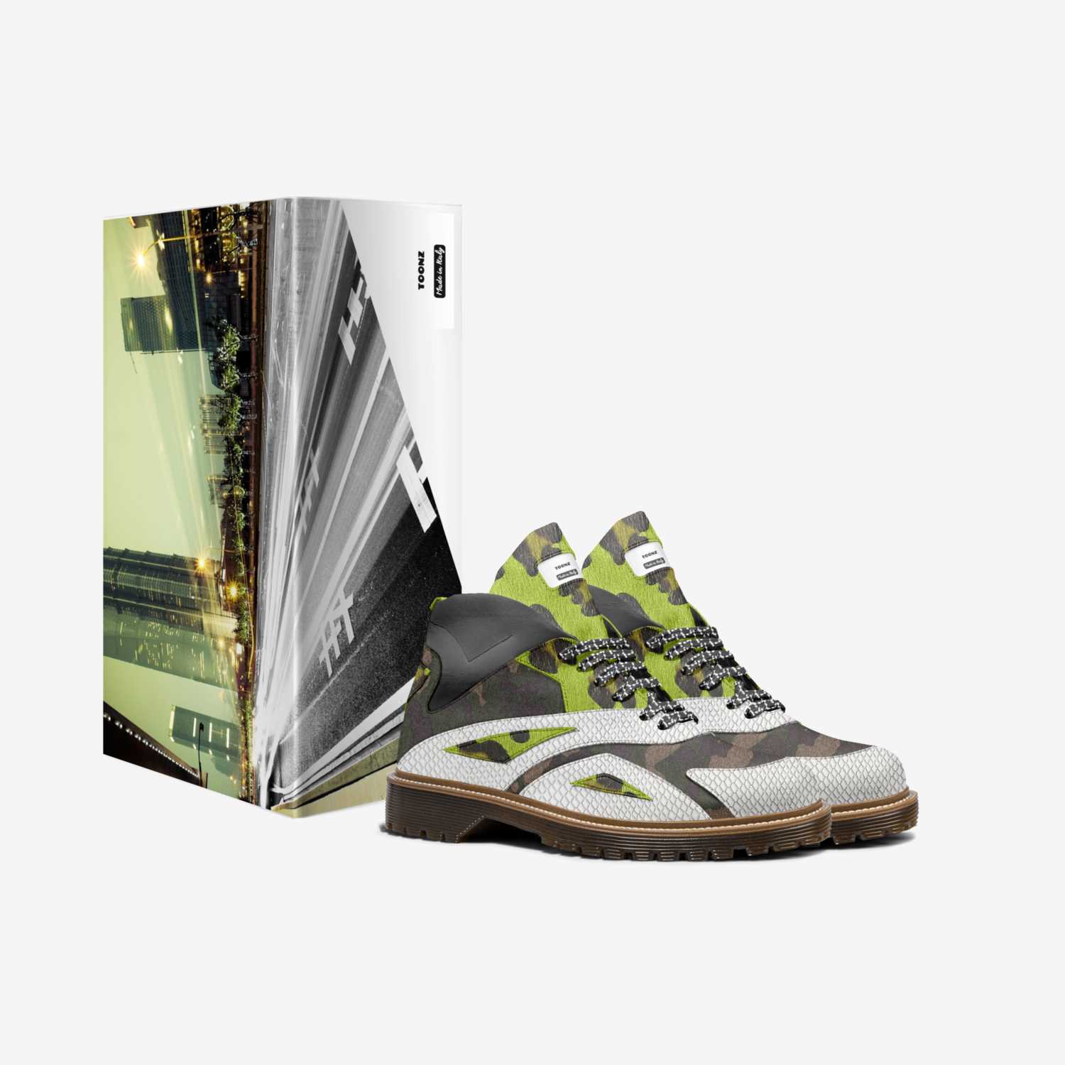 TOONZ custom made in Italy shoes by Henry L Mcrae Jr | Box view