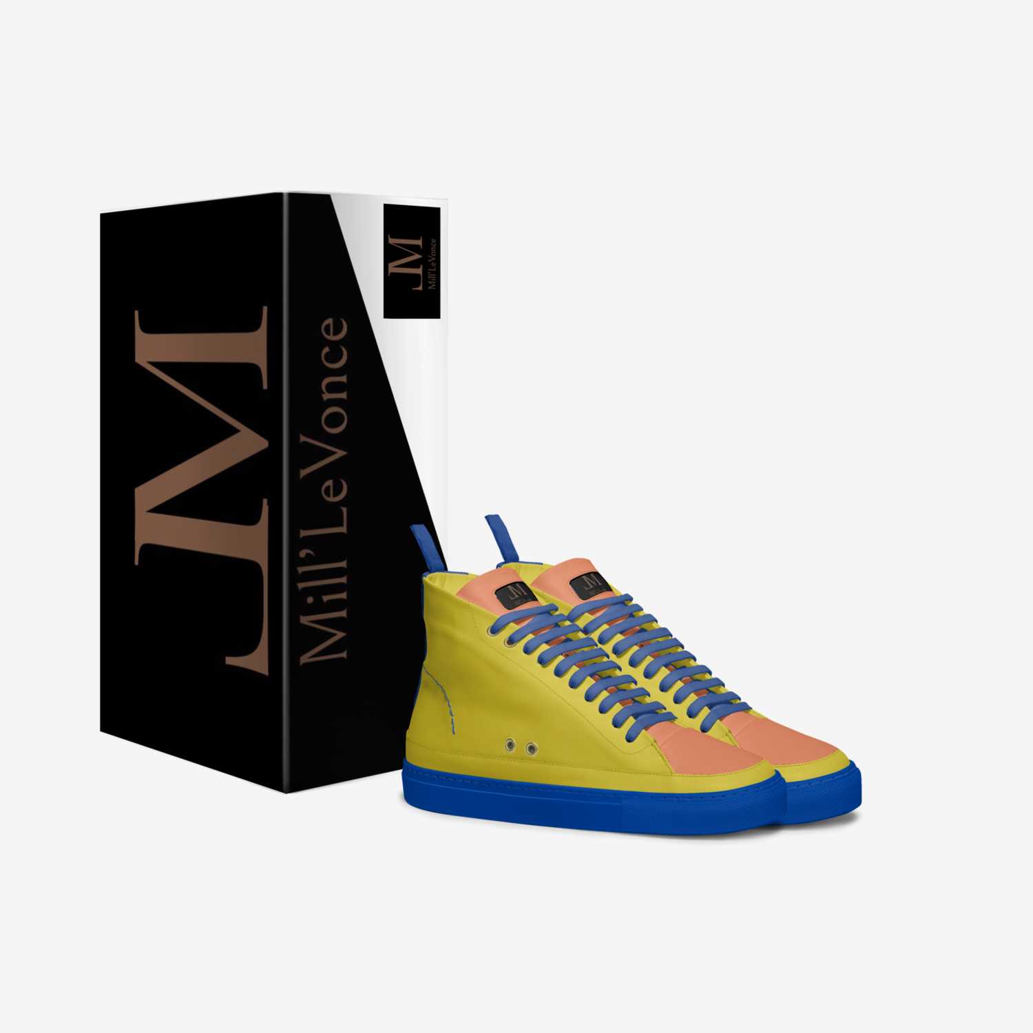 Mill'levonce  custom made in Italy shoes by Levonte Sanders | Box view