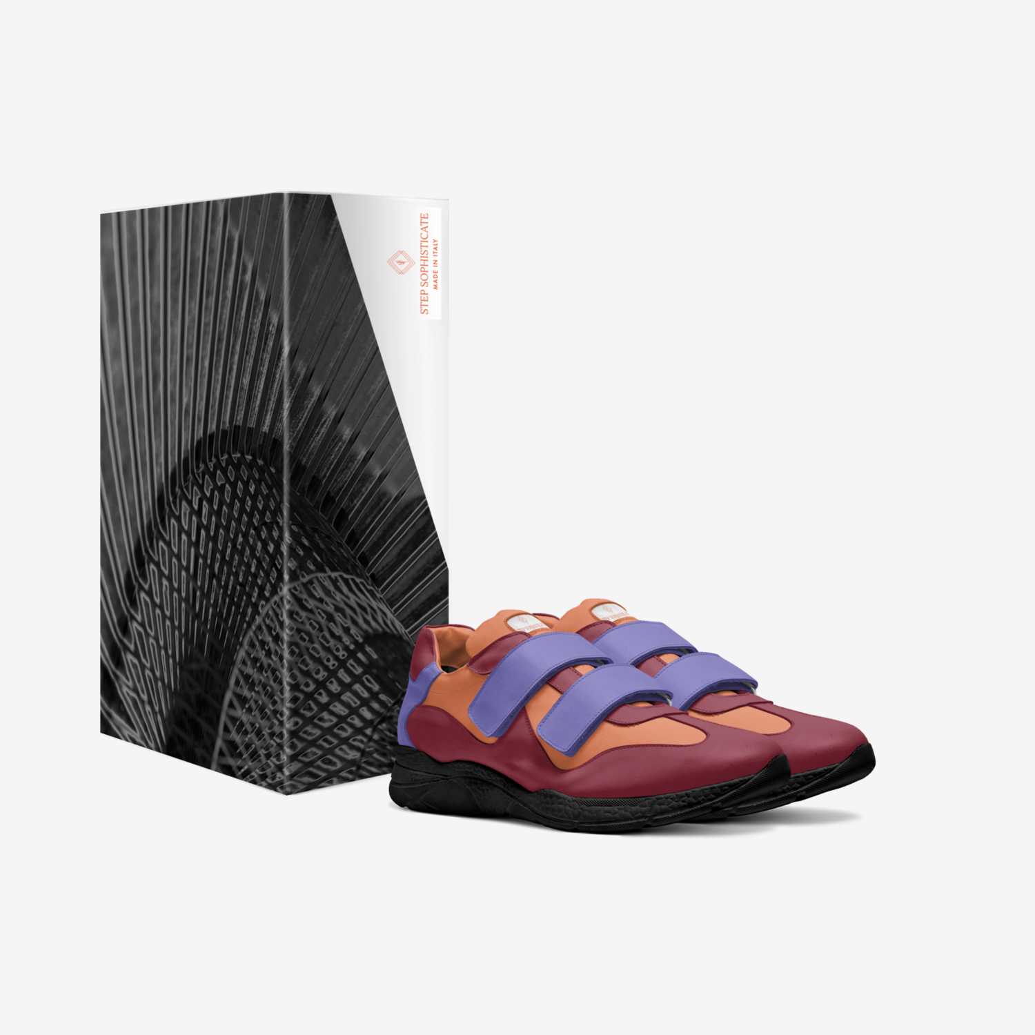 Step Sophisticate custom made in Italy shoes by Tiffany Tunis | Box view