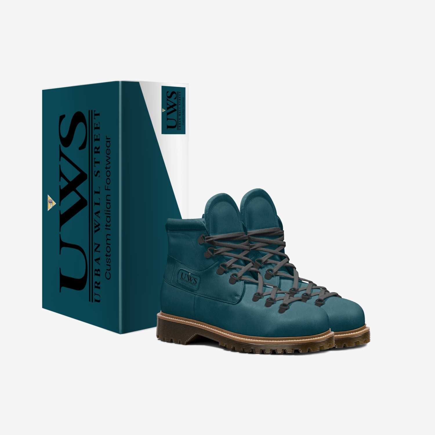 Waterfrontz OCTANE custom made in Italy shoes by Urbanwallstreet Earl | Box view