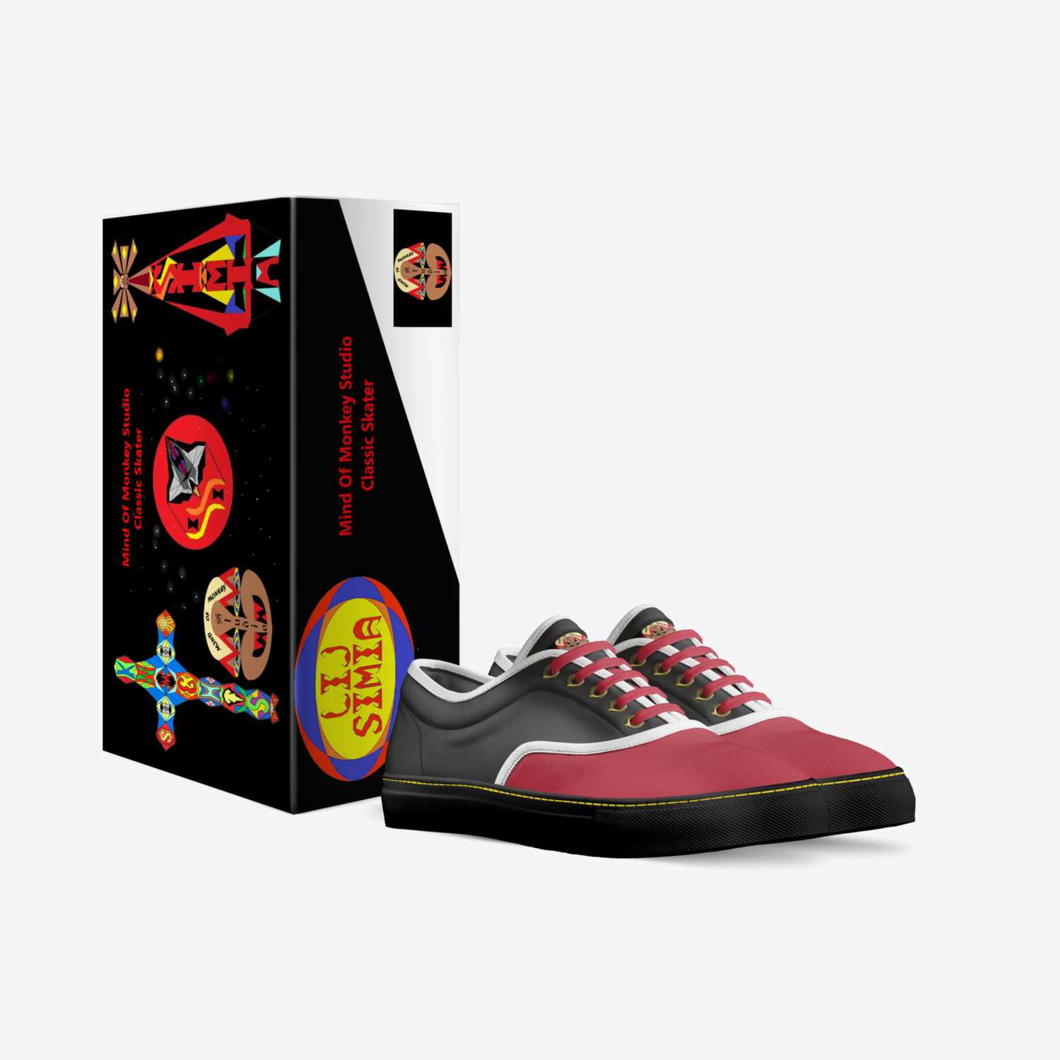 Classic Skater custom made in Italy shoes by Cory Steele | Box view