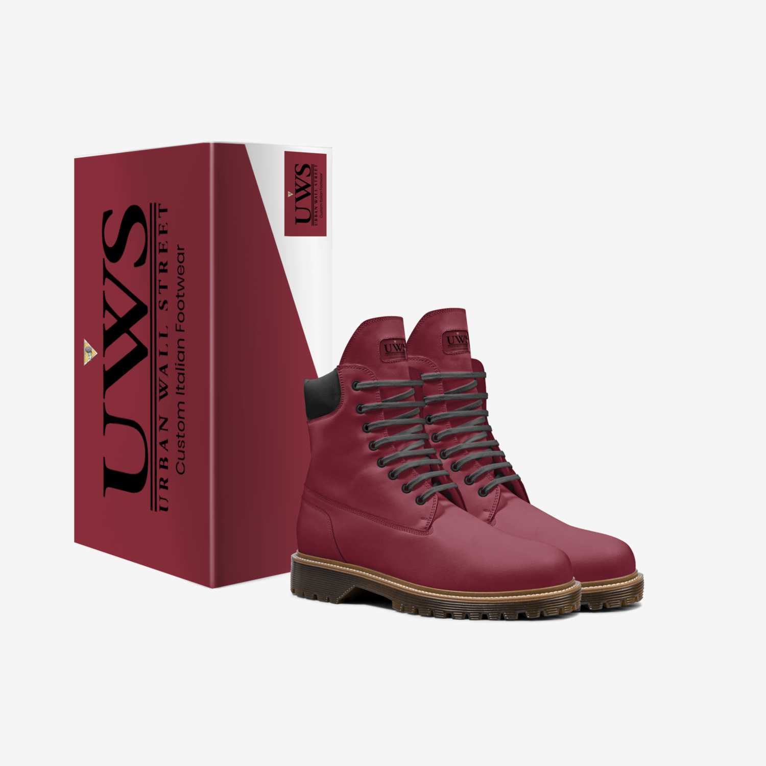 Ravenwoodz custom made in Italy shoes by Urbanwallstreet Earl | Box view