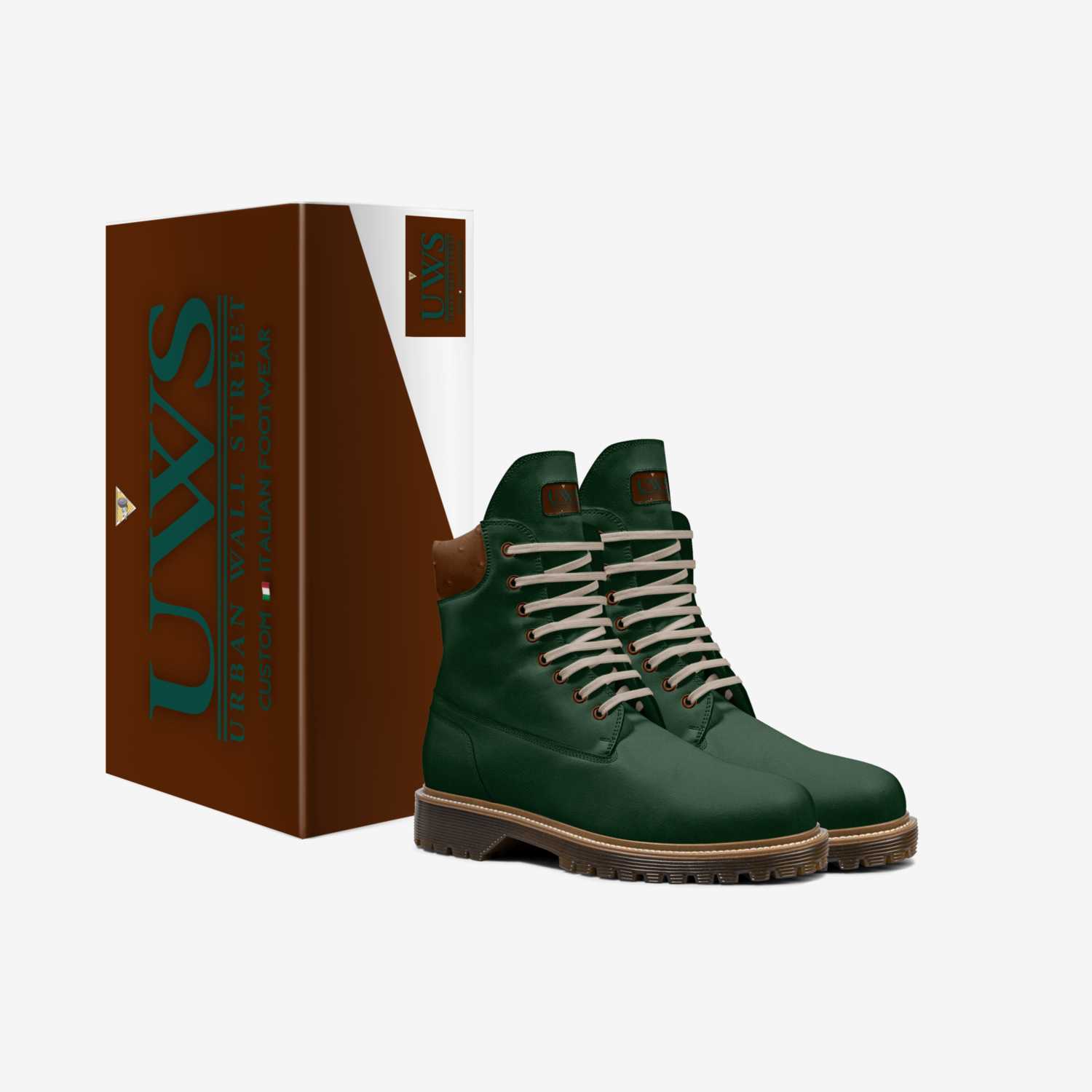 Ravenwoodz custom made in Italy shoes by Urbanwallstreet Earl | Box view