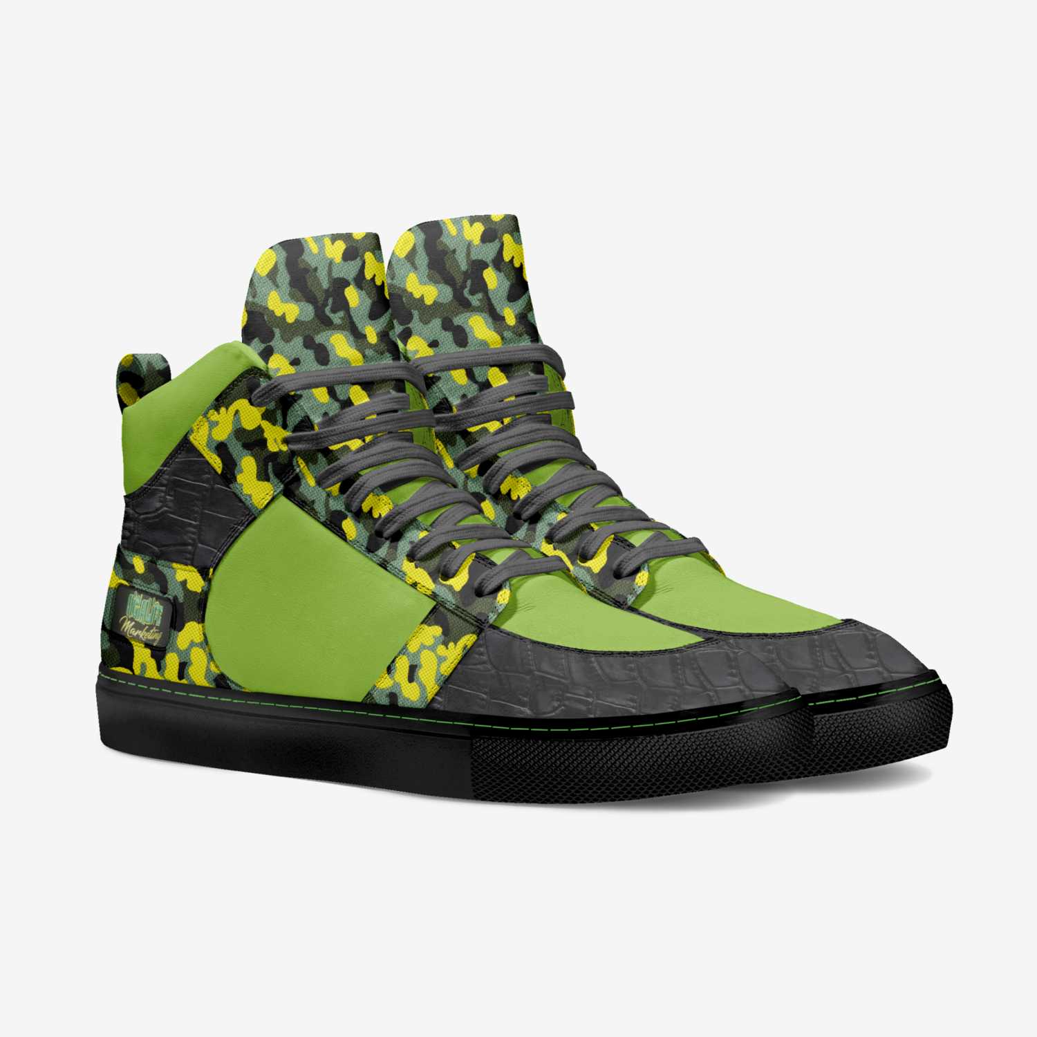 HLME custom made in Italy shoes by Willie Bruce | Double view