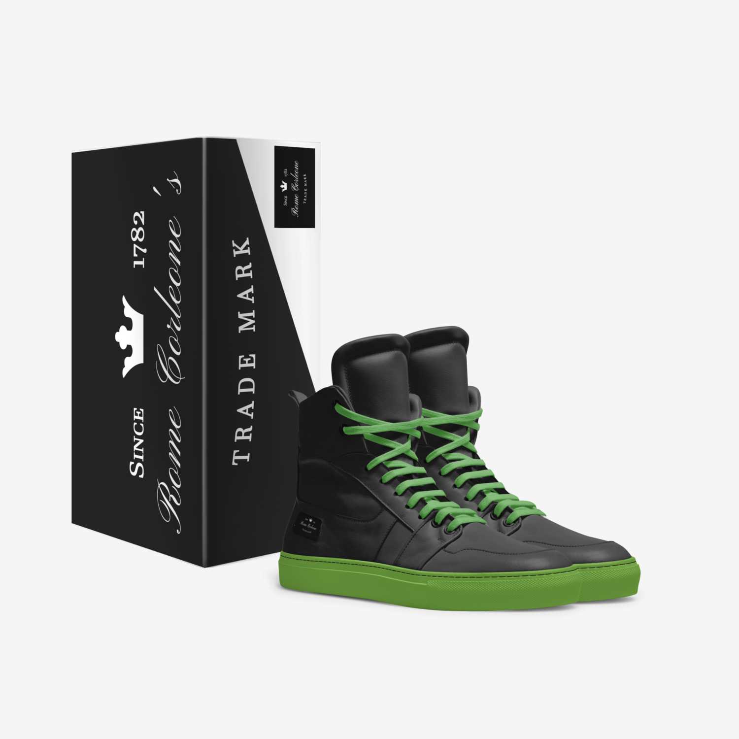 Rome Corleone  custom made in Italy shoes by Romaire Hall | Box view