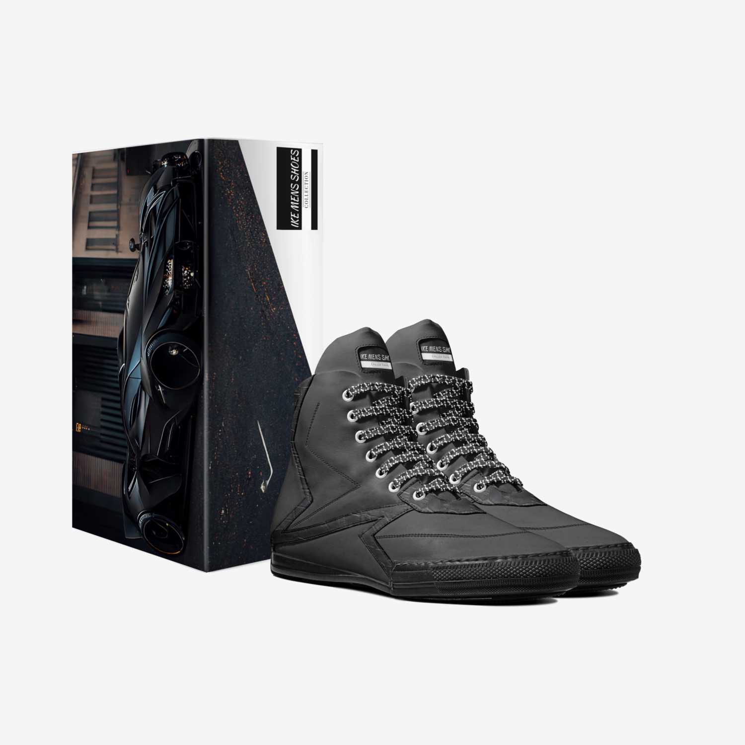 IKE MENS SHOES custom made in Italy shoes by Isaac A Mensah | Box view