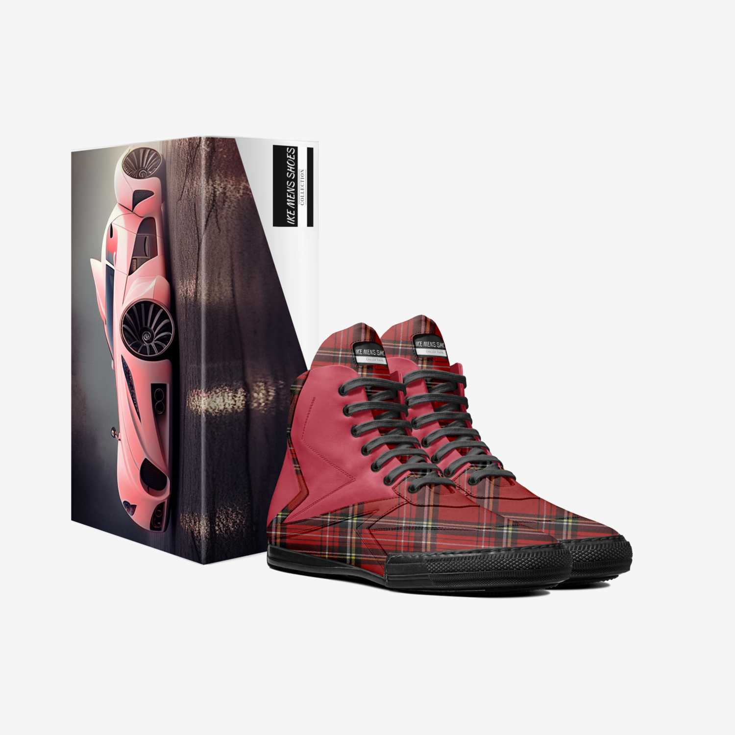IKE MENS SHOES custom made in Italy shoes by Isaac A Mensah | Box view