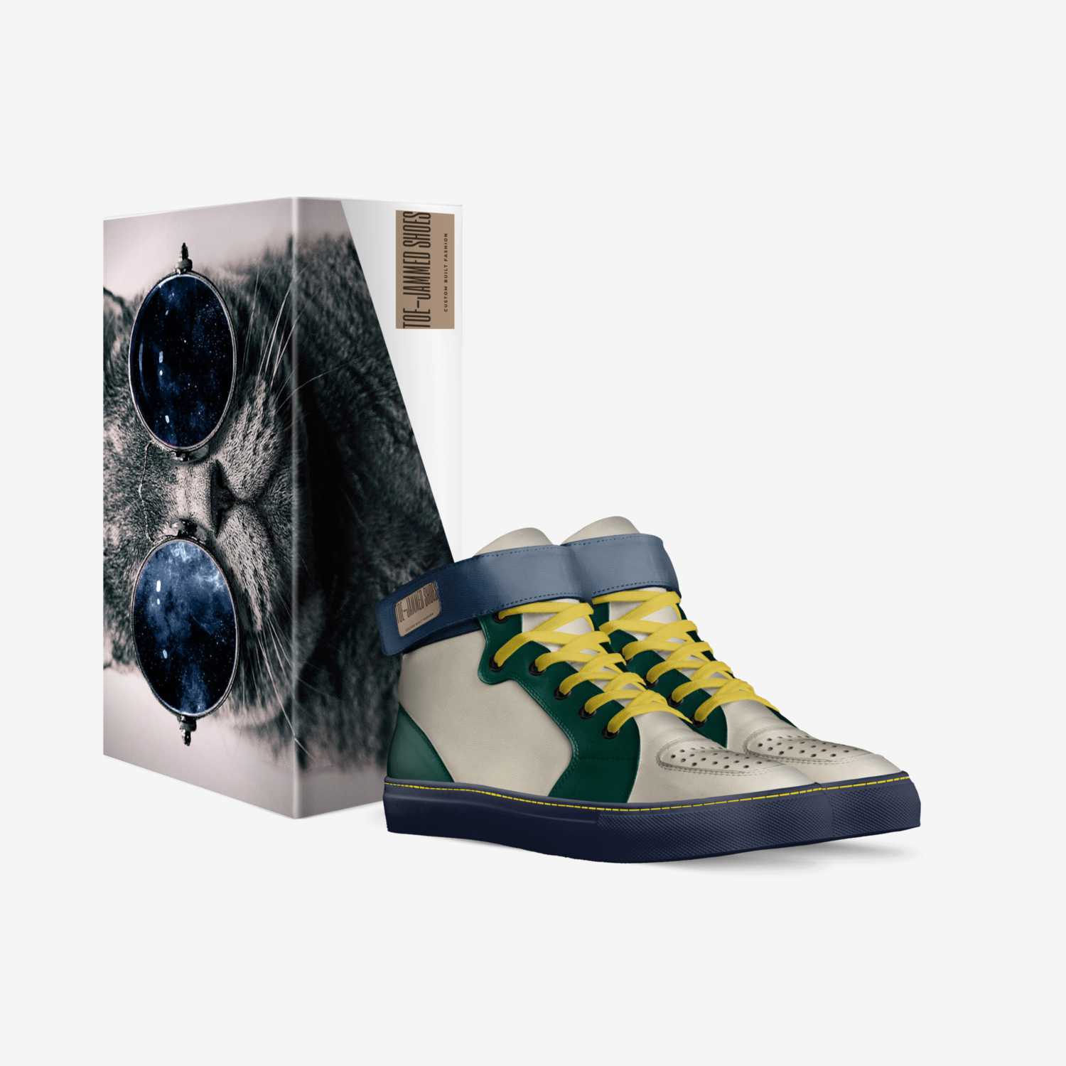 Toe-Jammed Shoes custom made in Italy shoes by Karlie Williams | Box view