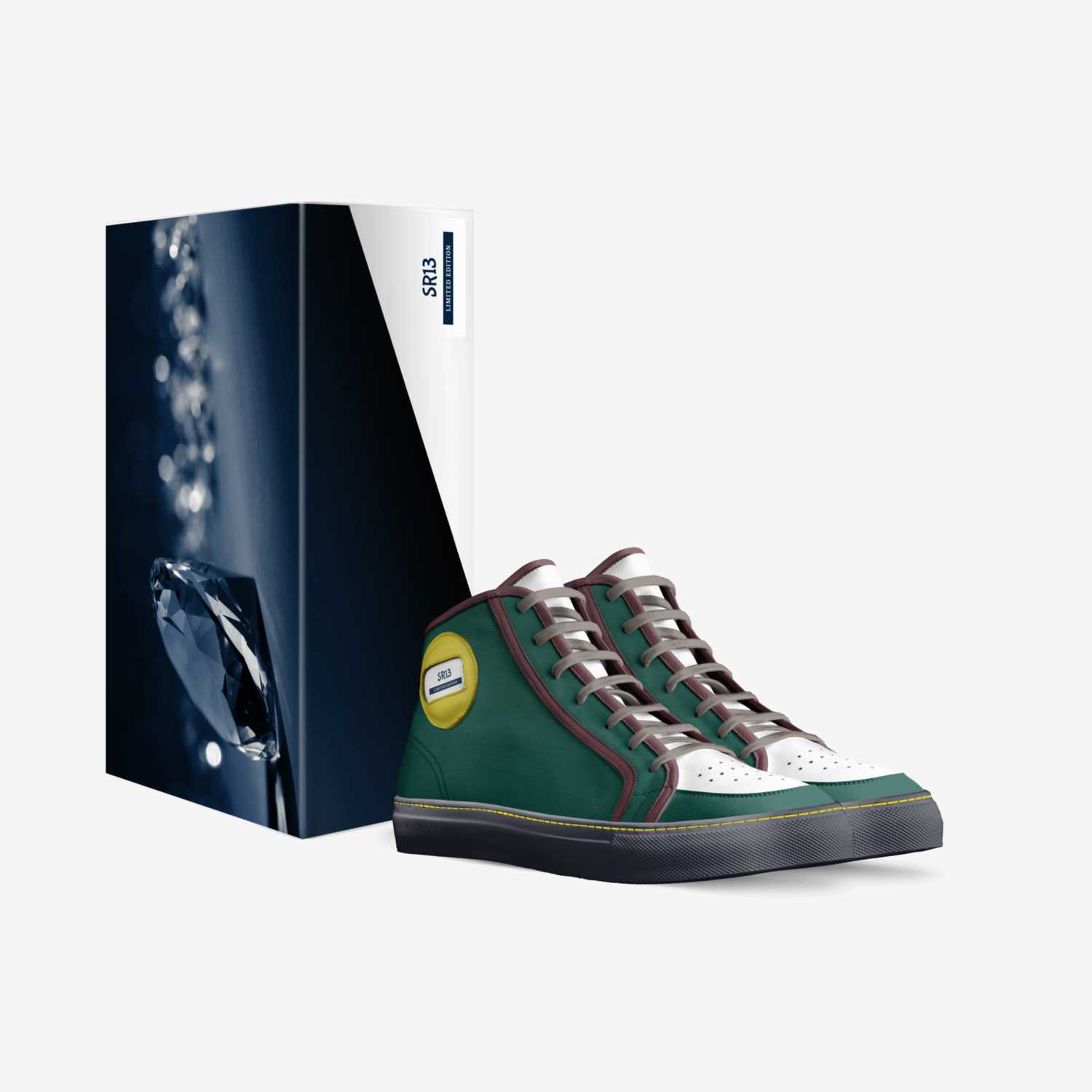 SR13 custom made in Italy shoes by Shanda Reagor | Box view