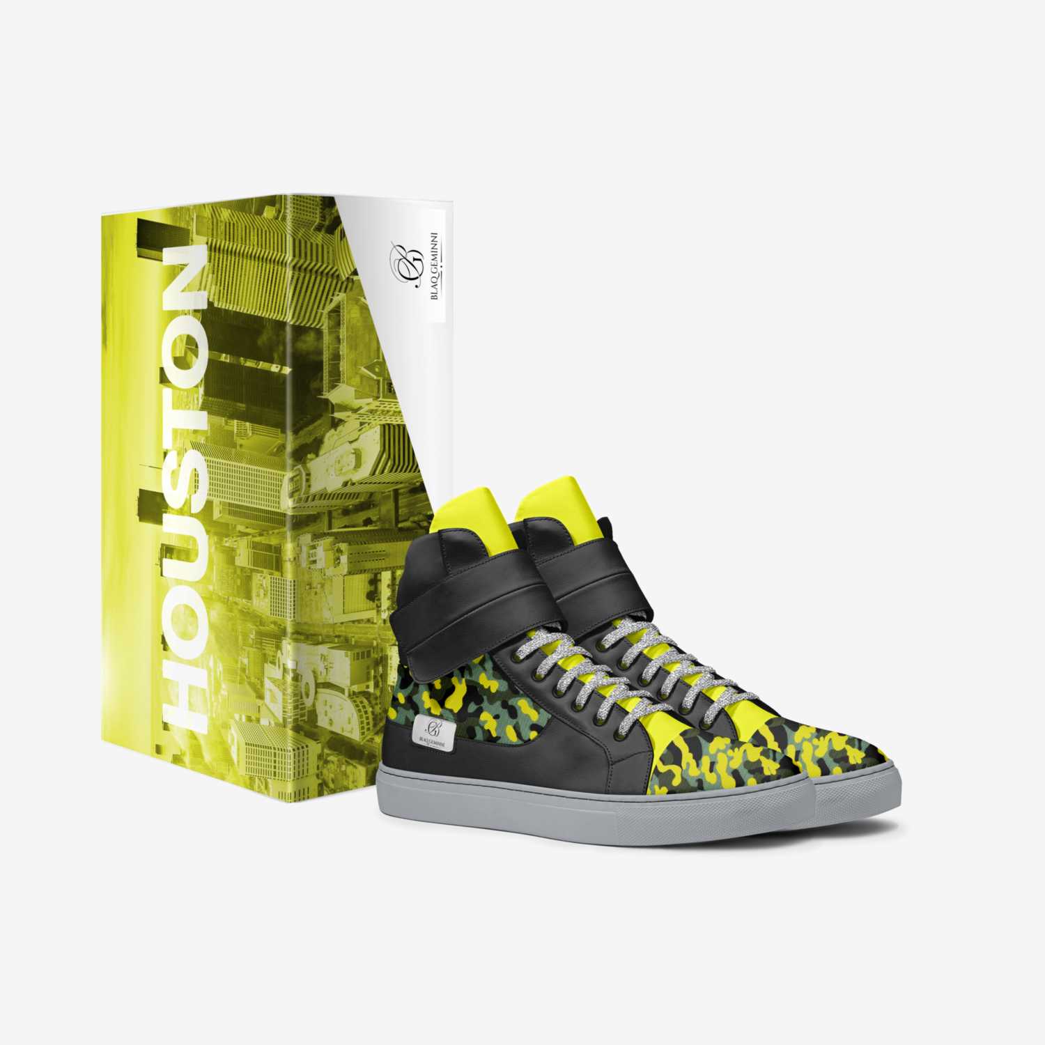 BLAQGEMINNI custom made in Italy shoes by Martaze Height | Box view