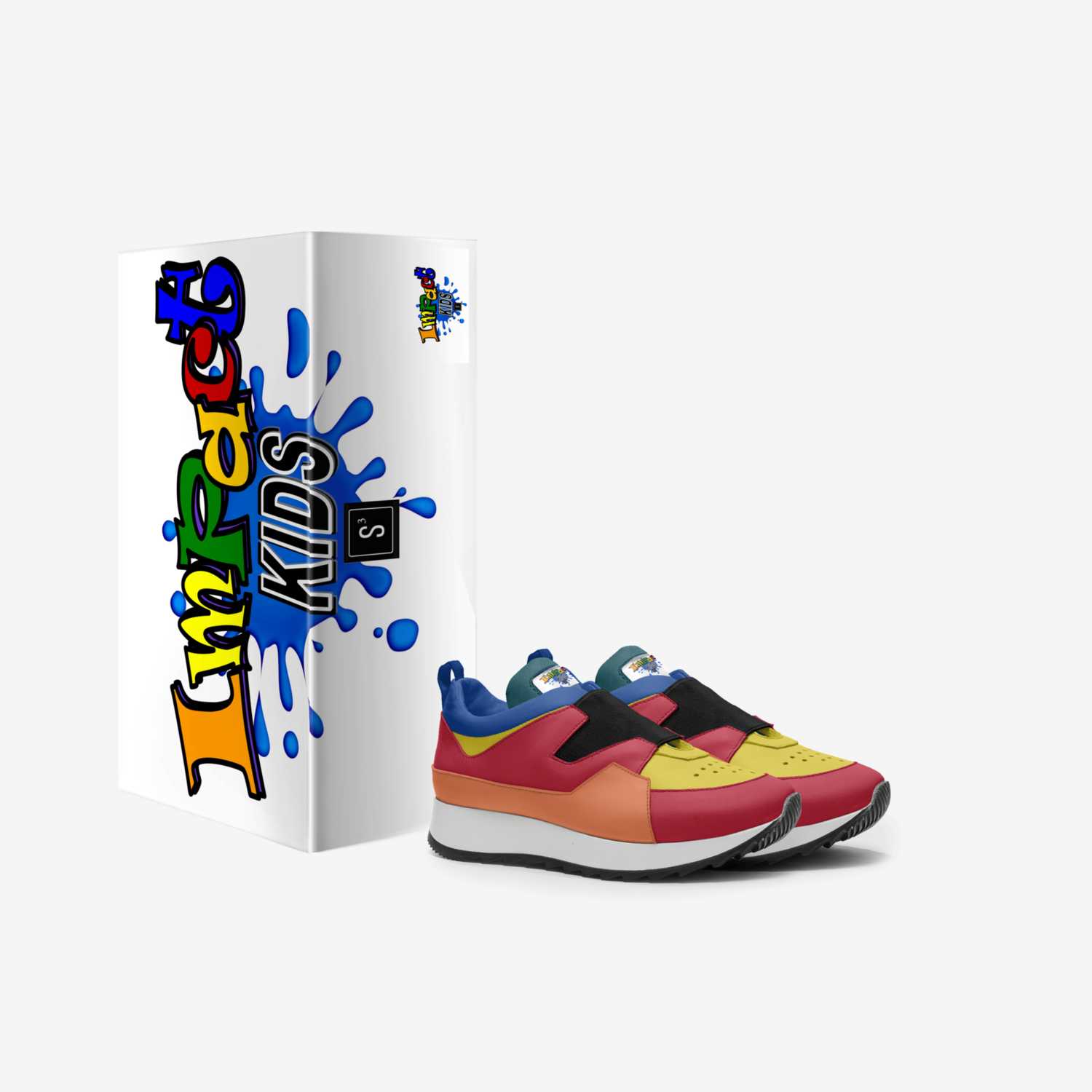 impact kids custom made in Italy shoes by Prentice Allen | Box view