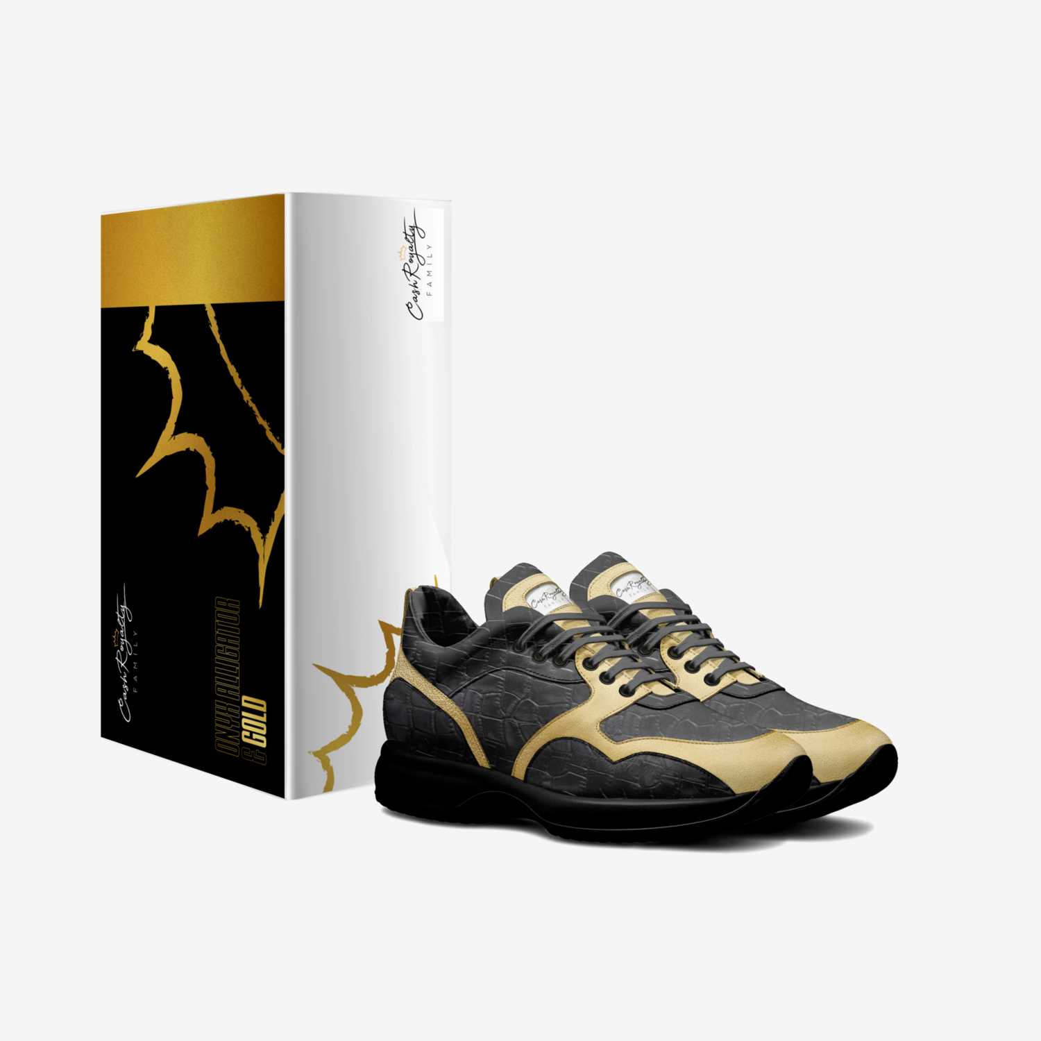 CashRoyaltyFamily custom made in Italy shoes by Kedar Nemley | Box view