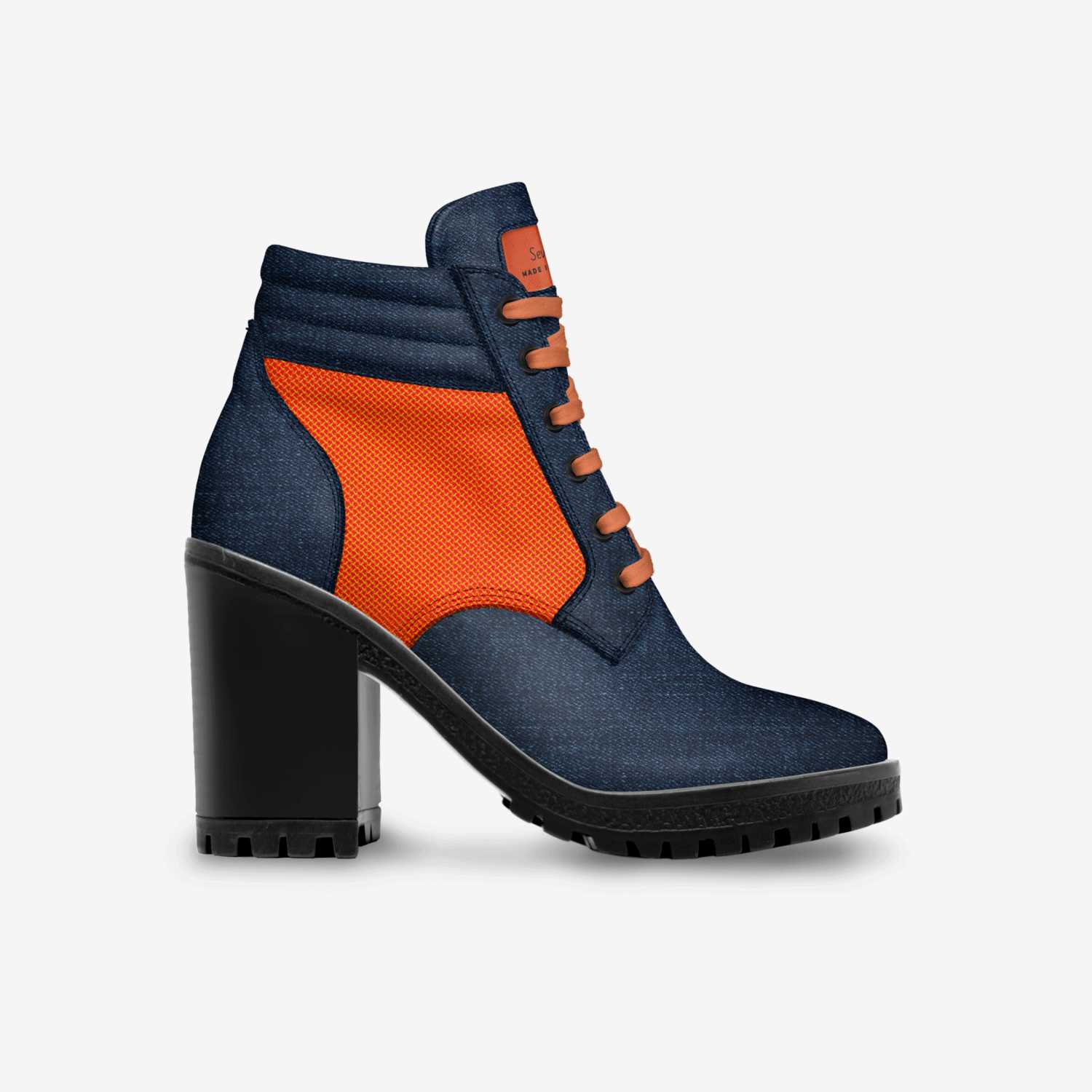 Mariana custom made in Italy shoes by Seven Waters | Side view