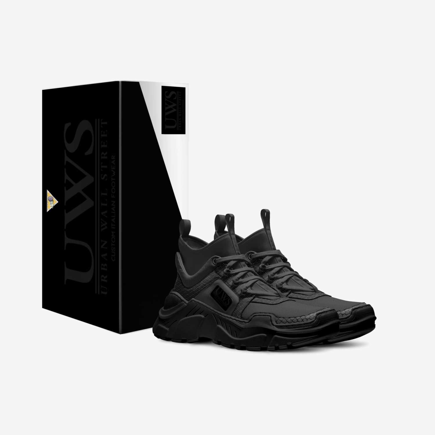 BLACKOUTZ custom made in Italy shoes by Urbanwallstreet Earl | Box view