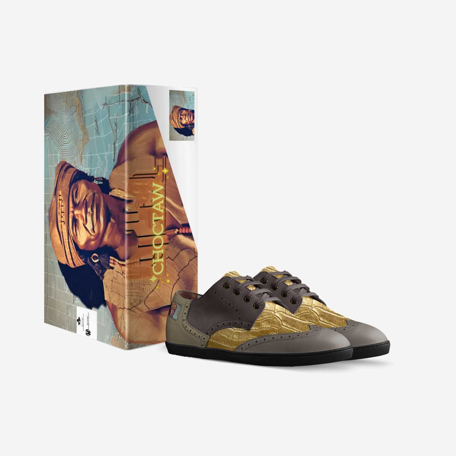 Earthtones&R&RH custom made in Italy shoes by Desiree Sims | Box view