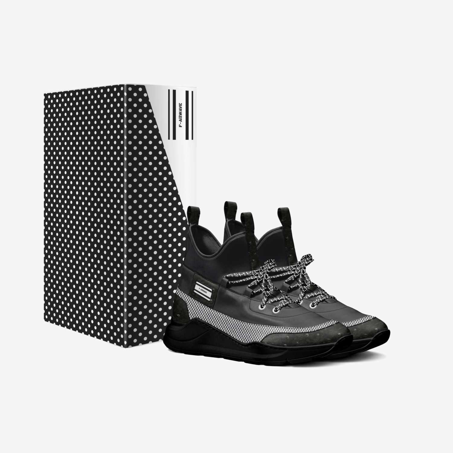 F-ALLWAVE "PIXEL" custom made in Italy shoes by Sean Mathis-landry | Box view