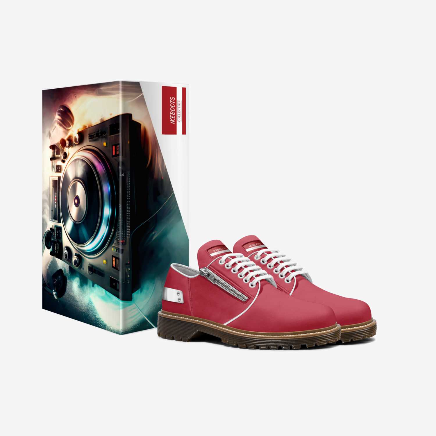 IKEBOOTS custom made in Italy shoes by Isaac A Mensah | Box view