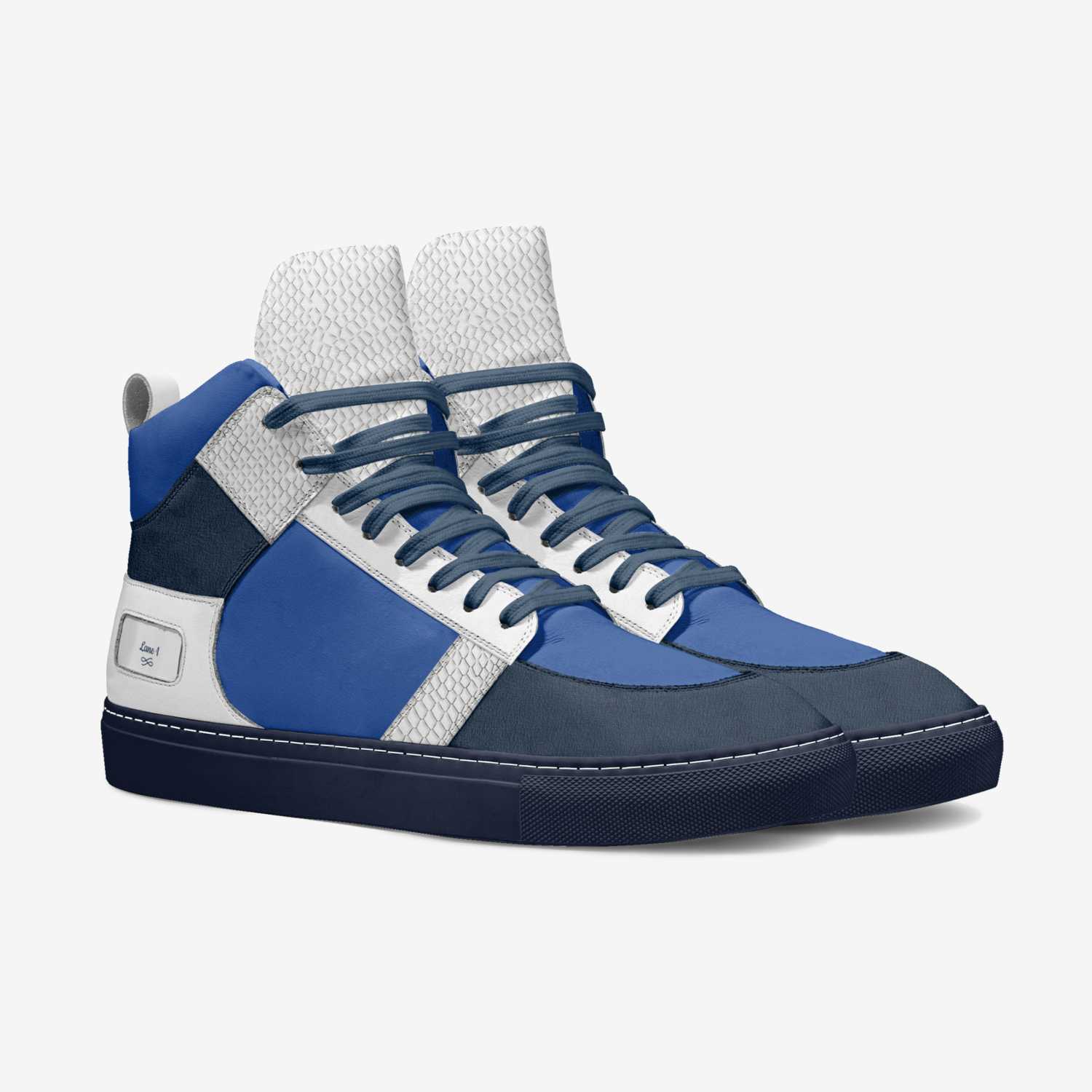 Lane 1 - Bluprint custom made in Italy shoes by Amira-dior Traynham- Artis | Double view