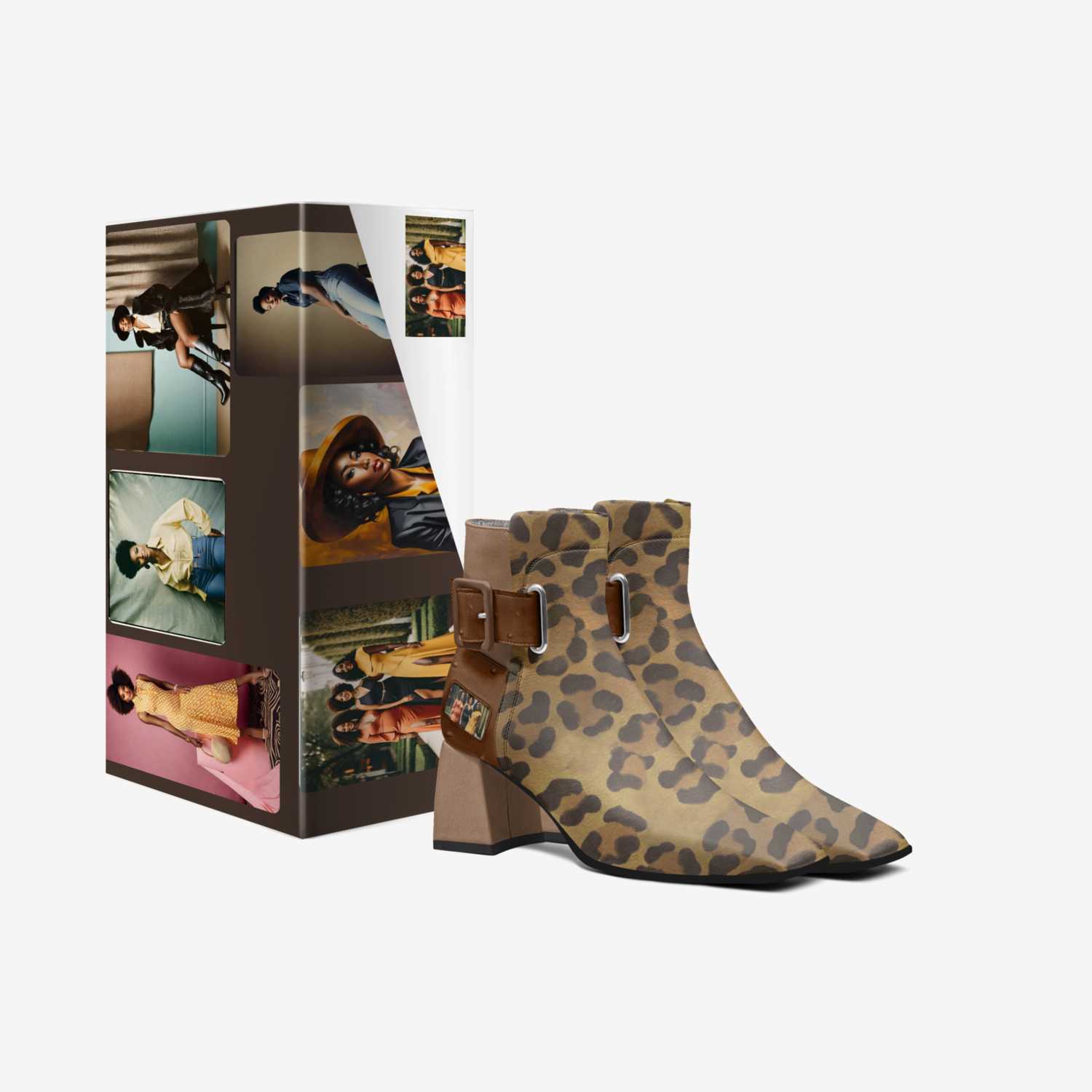 R&RHJeansGalore custom made in Italy shoes by Desiree Sims | Box view