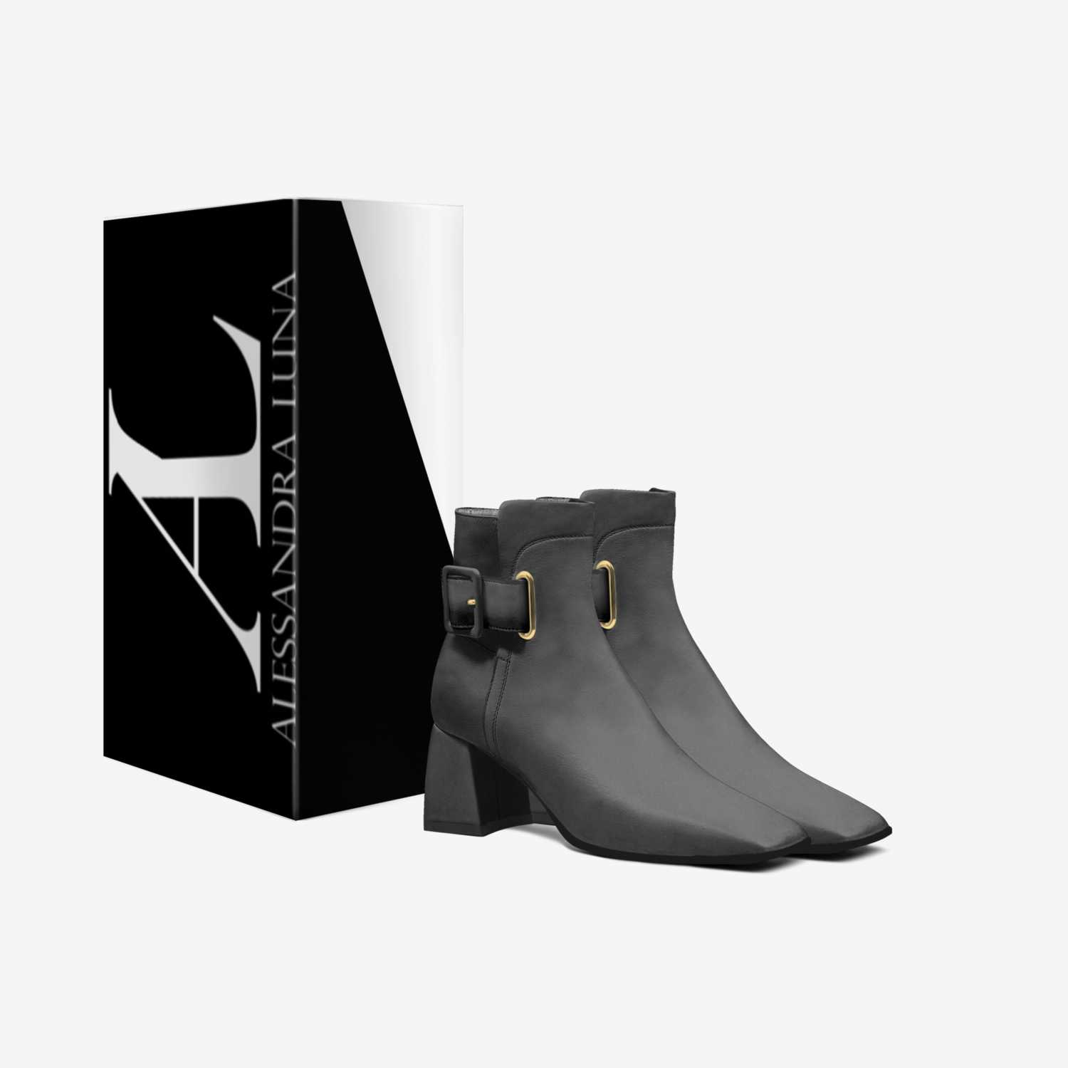 Classic Boot custom made in Italy shoes by Cassandra Secor-podbielski | Box view
