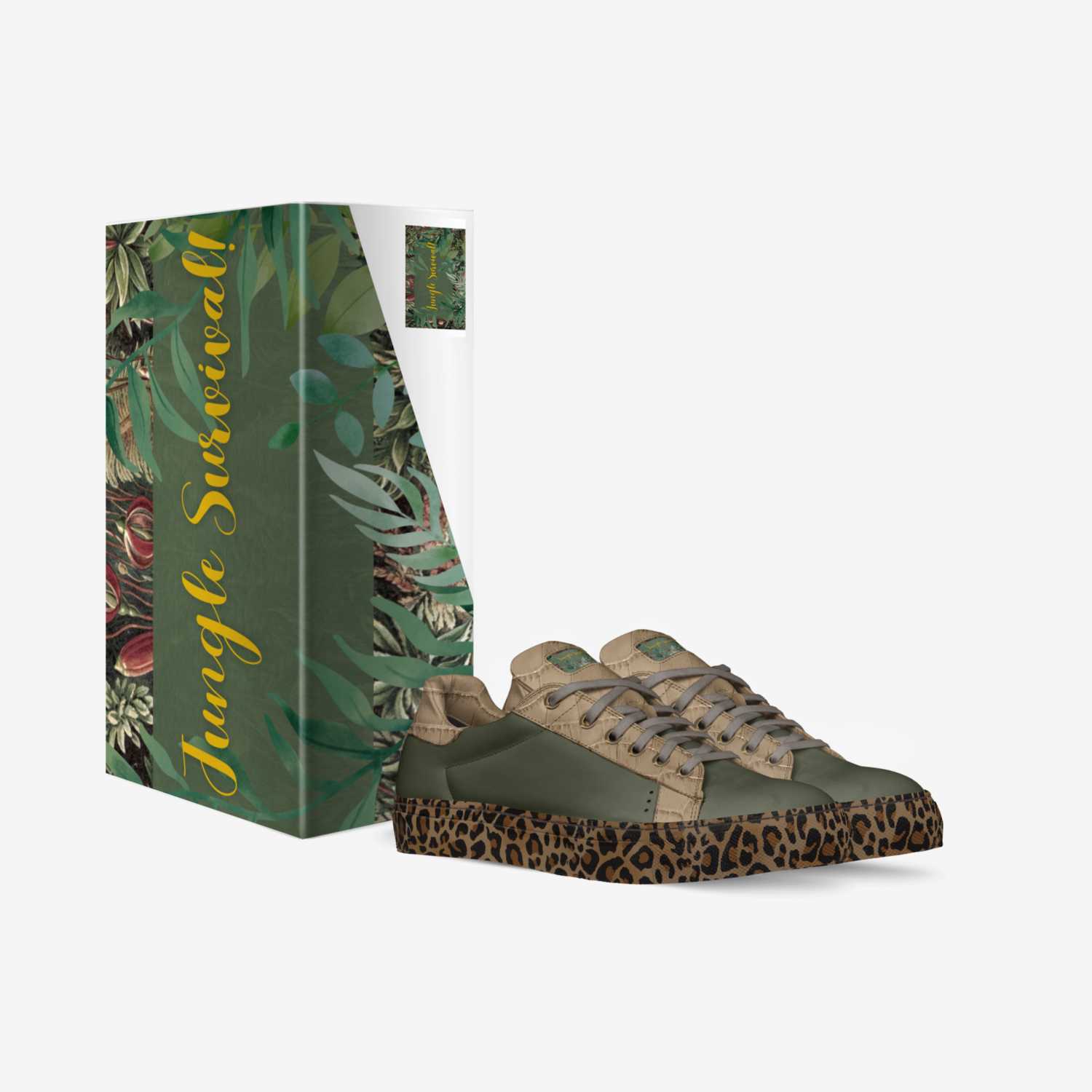 Jungle Survival! custom made in Italy shoes by Dr. Nadin L.g. Benito | Box view