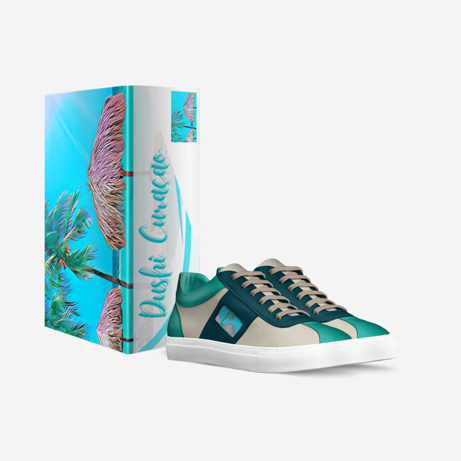 Dushi Curaçao custom made in Italy shoes by Dr. Nadin L.g. Benito | Box view
