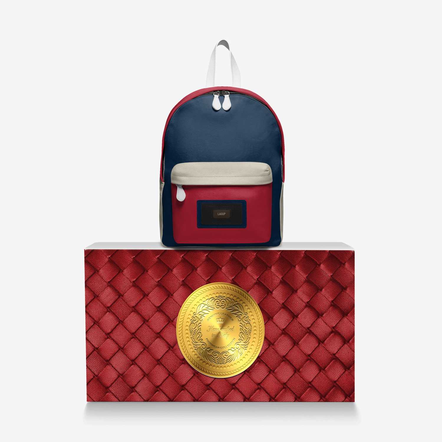 LAGUP custom made in Italy design by Ryan Pugal | Over box view