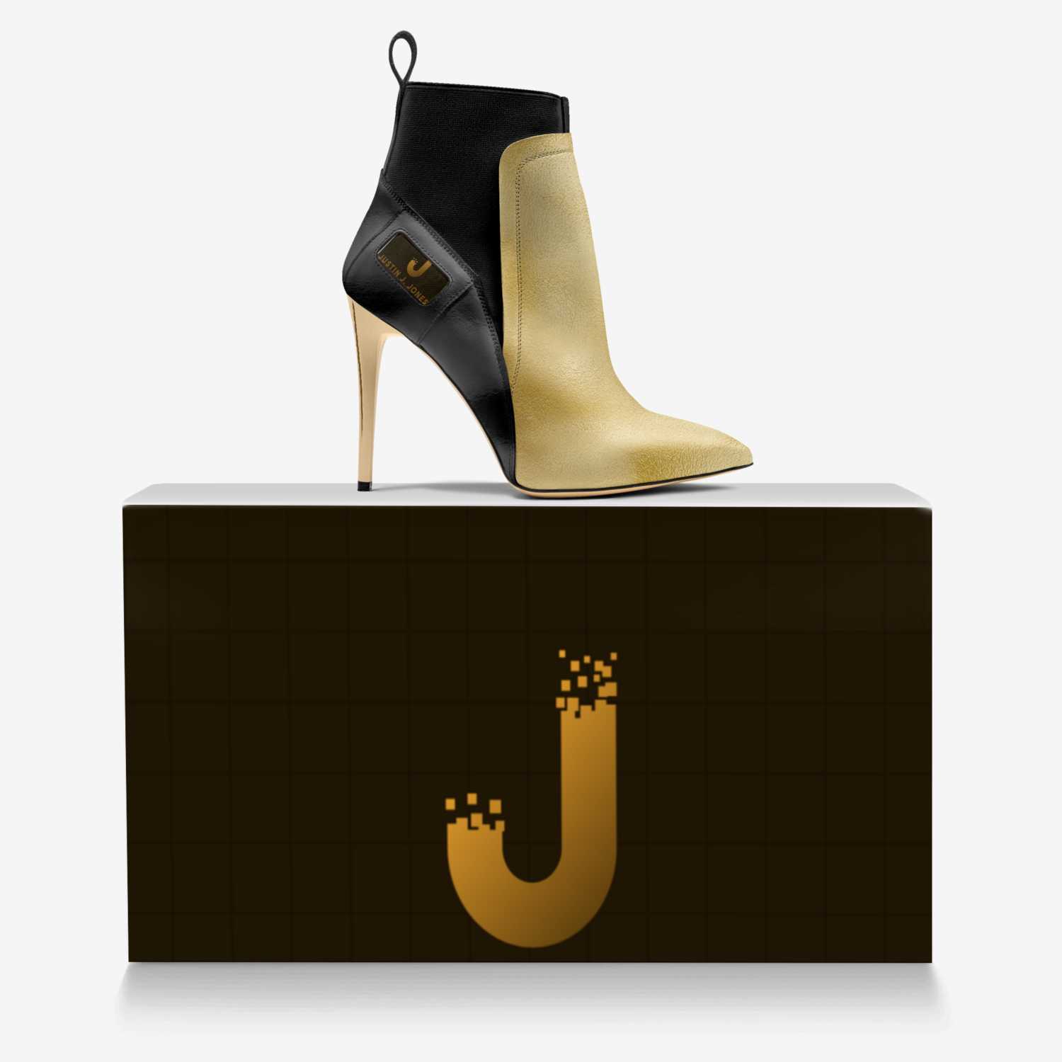 Justin J. Jones  custom made in Italy shoes by Justin J. Jones | Over box view