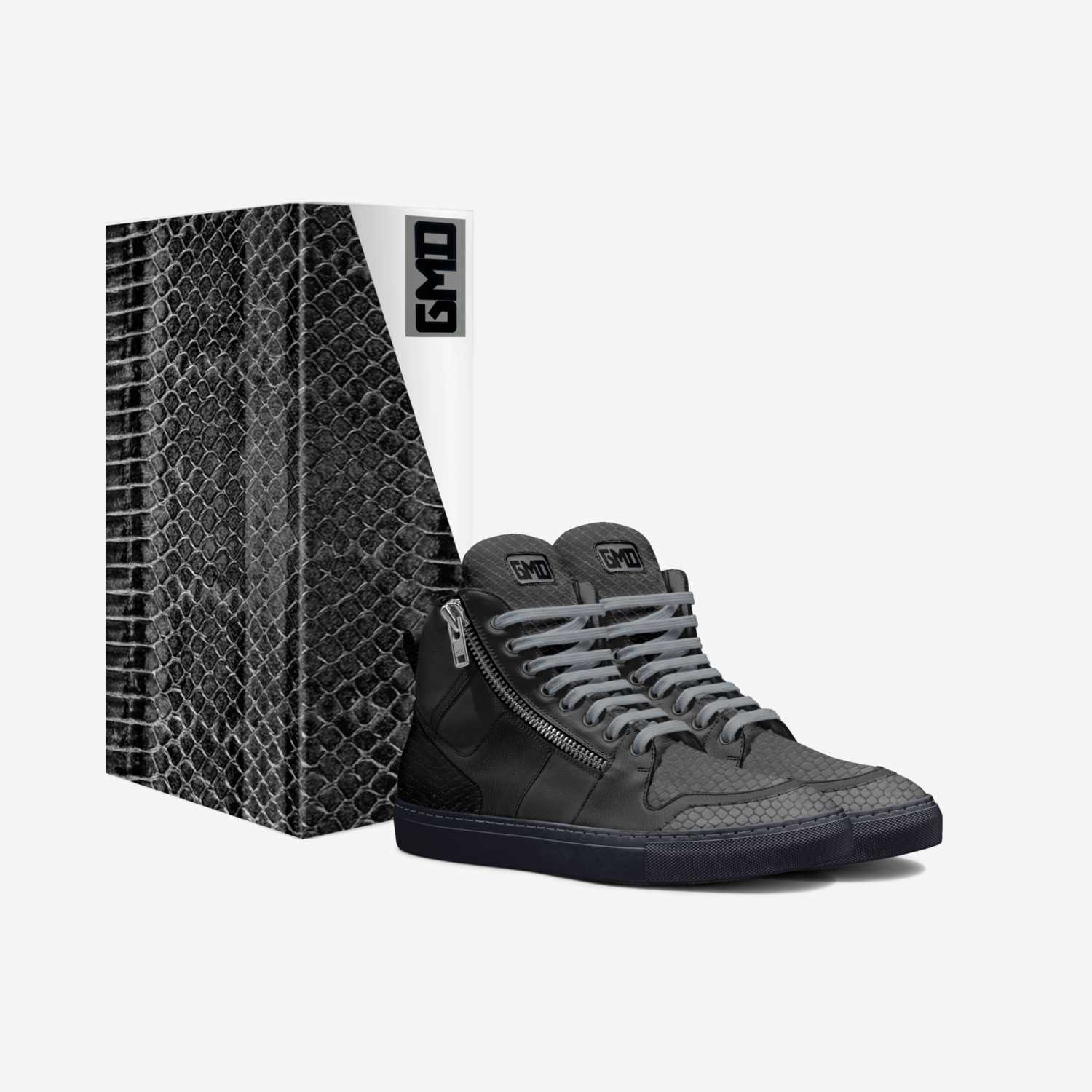 GMD1  custom made in Italy shoes by Ovai Agie | Box view