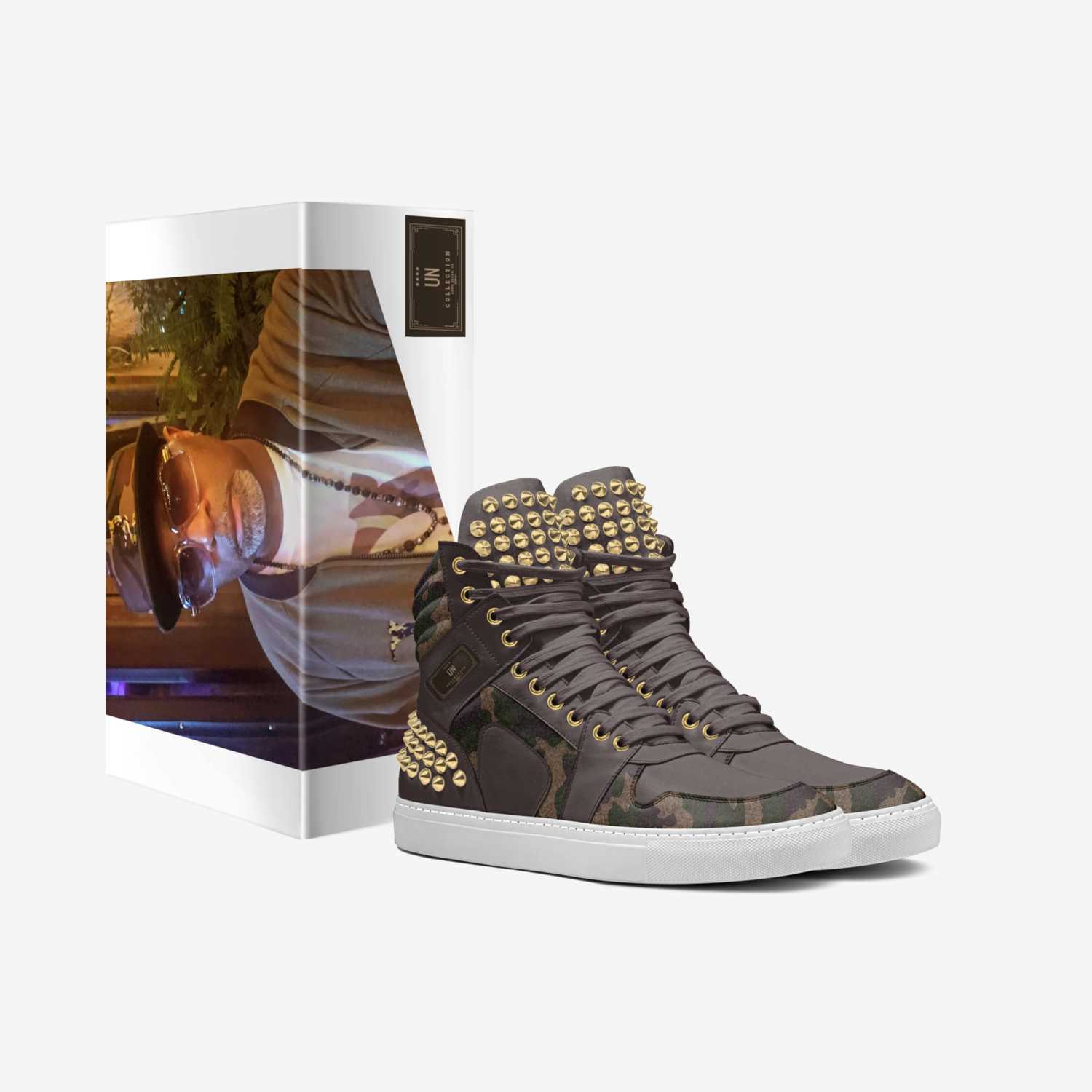 UN COLLECTION  custom made in Italy shoes by Duvall Daniels | Box view