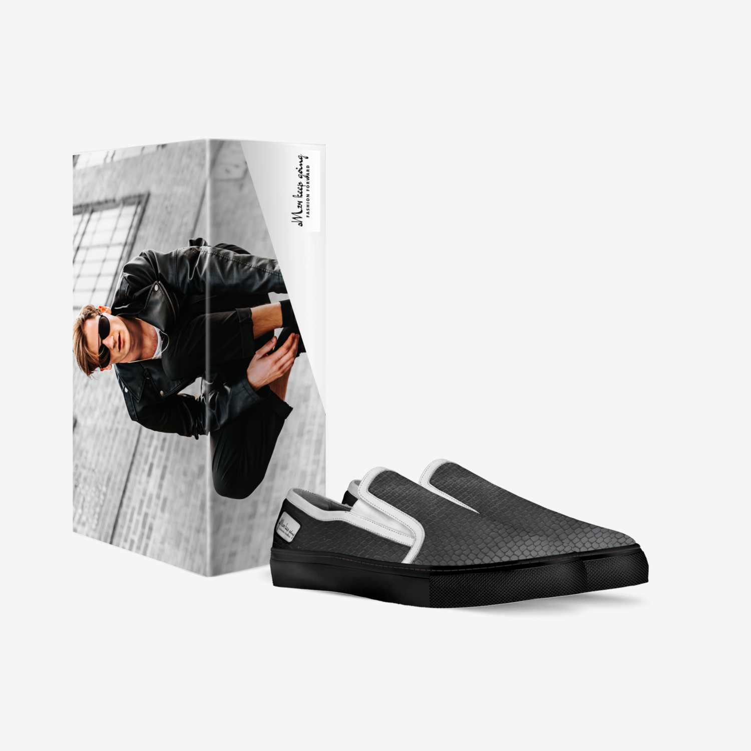 sM24 keep going custom made in Italy shoes by Stephane A | Box view