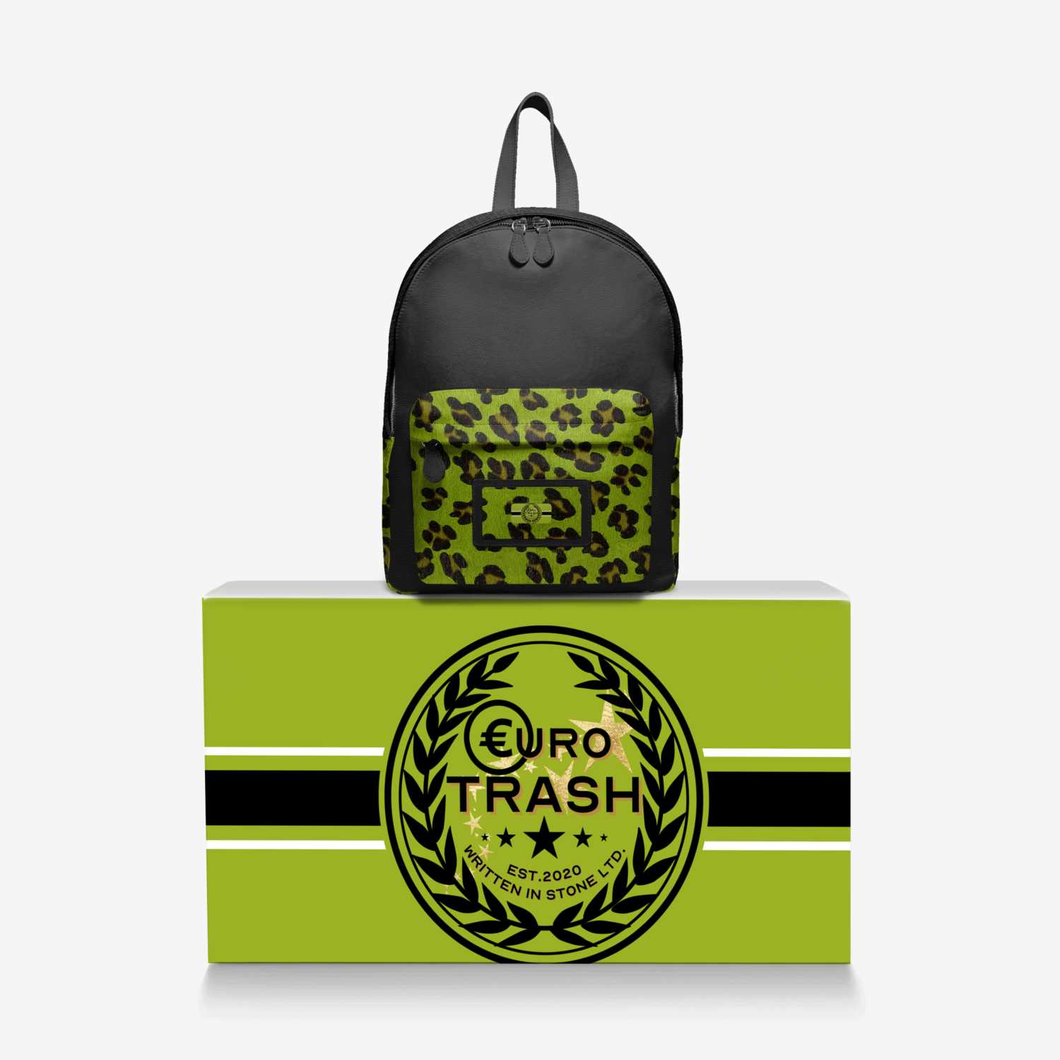 Eurotrash Valise custom made in Italy design by Kevin Marron | Over box view