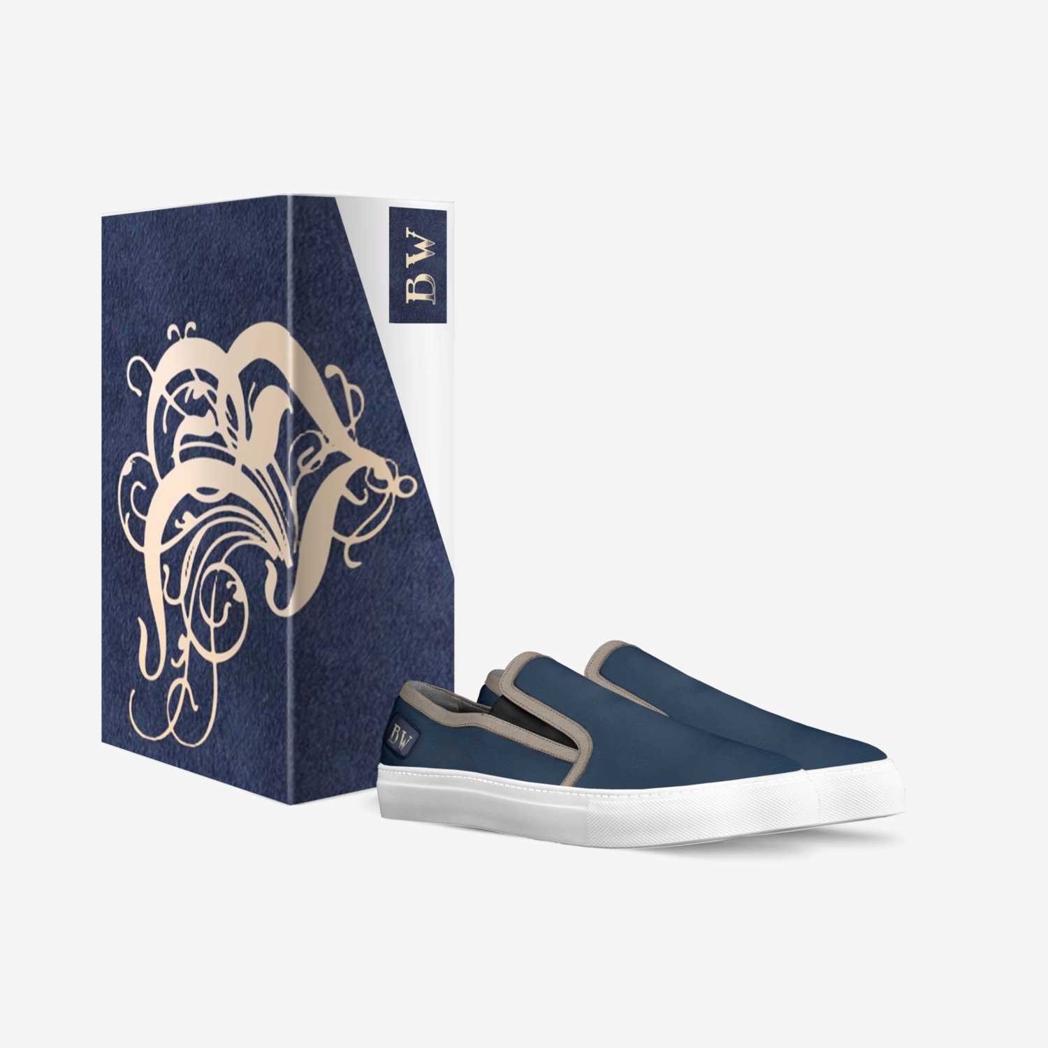 $lides-Oceania custom made in Italy shoes by Garrett Berlier | Box view