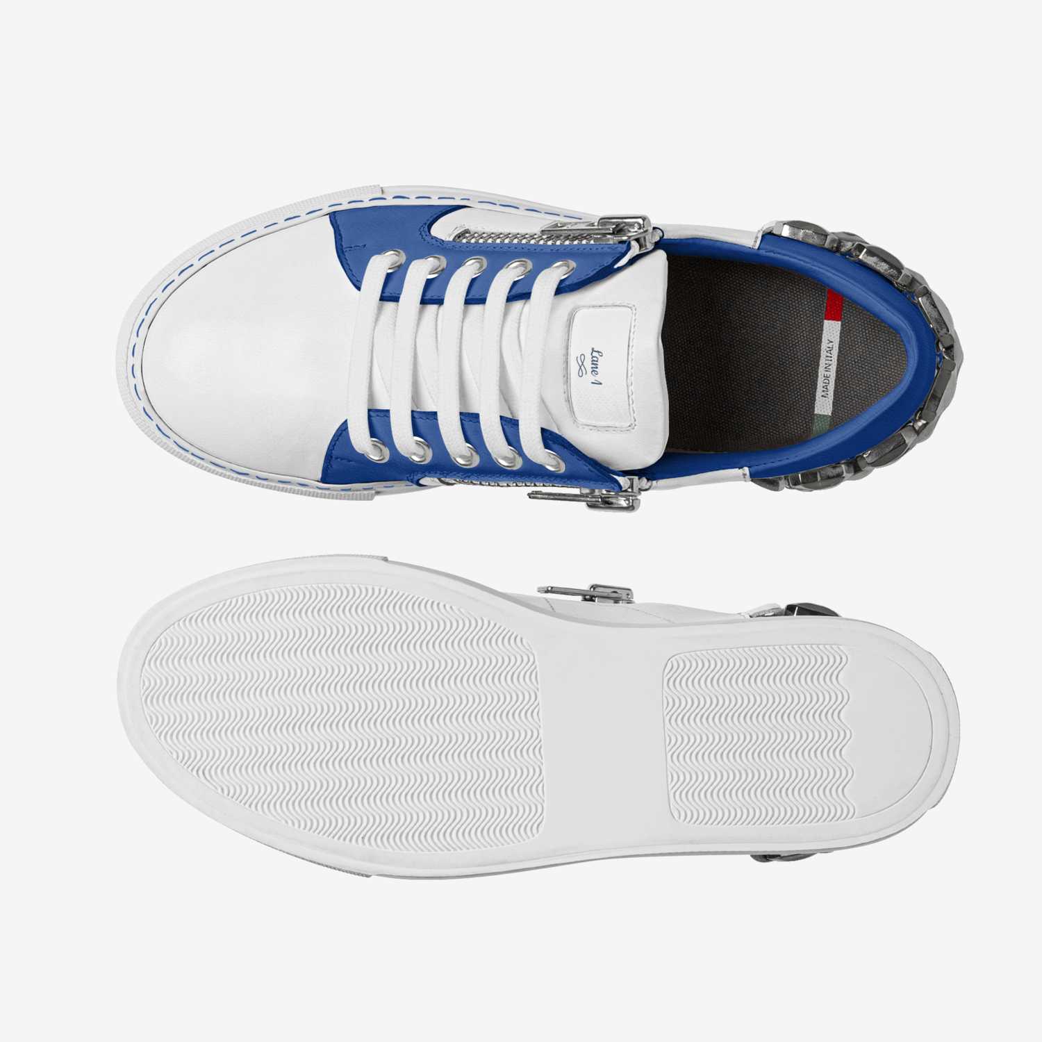 Lane 1 - Fab & Finer custom made in Italy shoes by Amira-dior Traynham- Artis | Top view