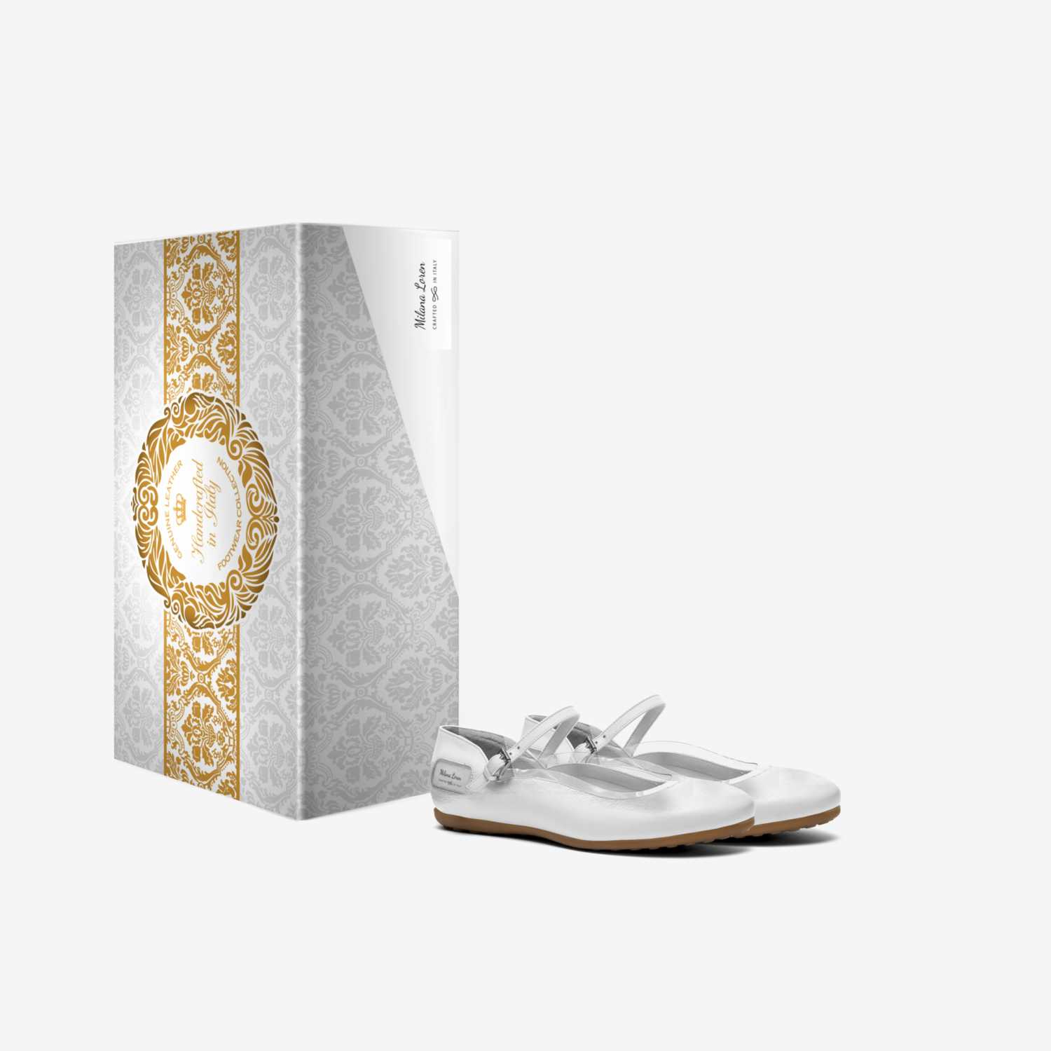 Milana Loren  custom made in Italy shoes by Layla Loren | Box view